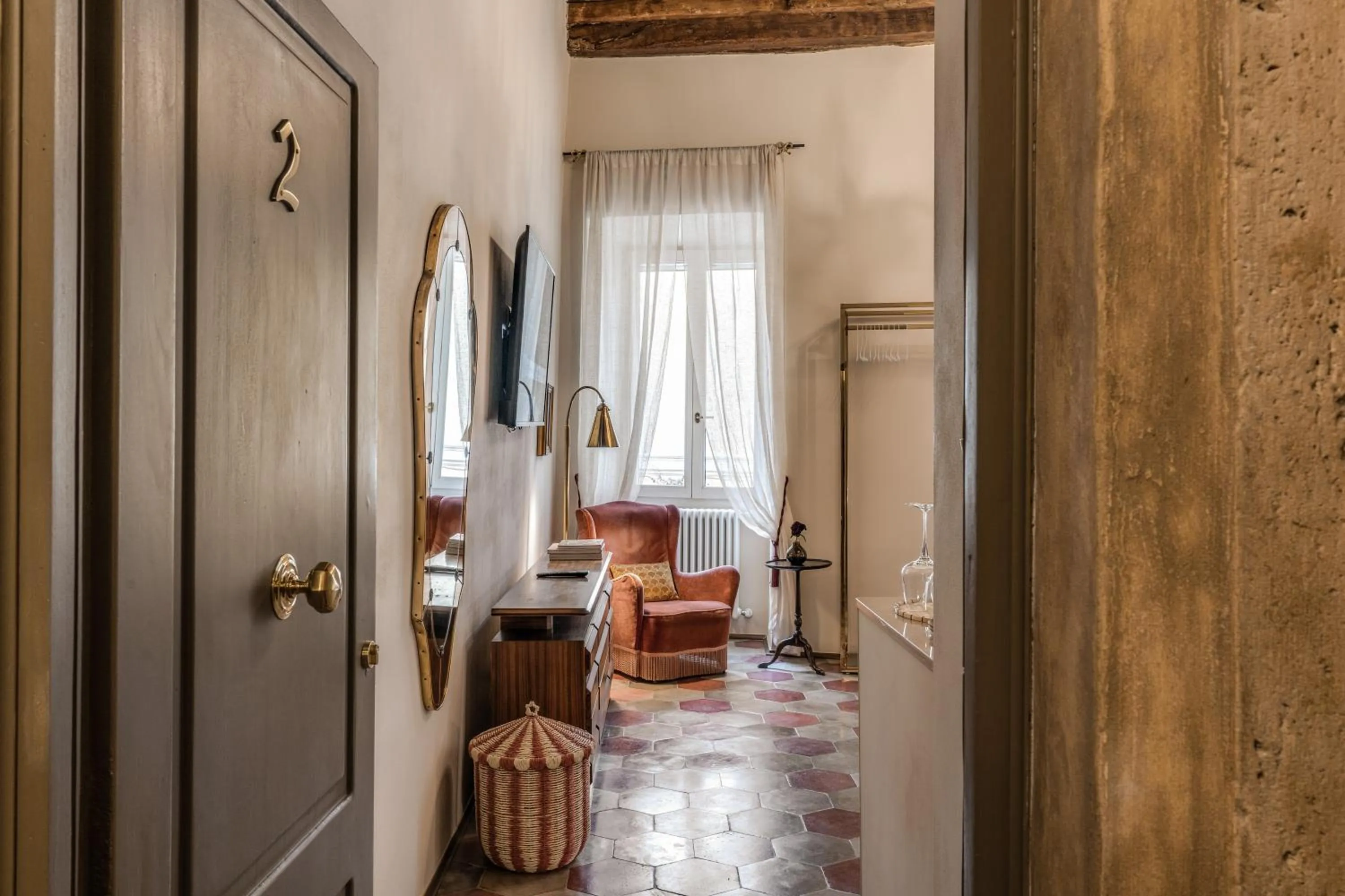 Bedroom in HiSuiteROME - ApartHotel