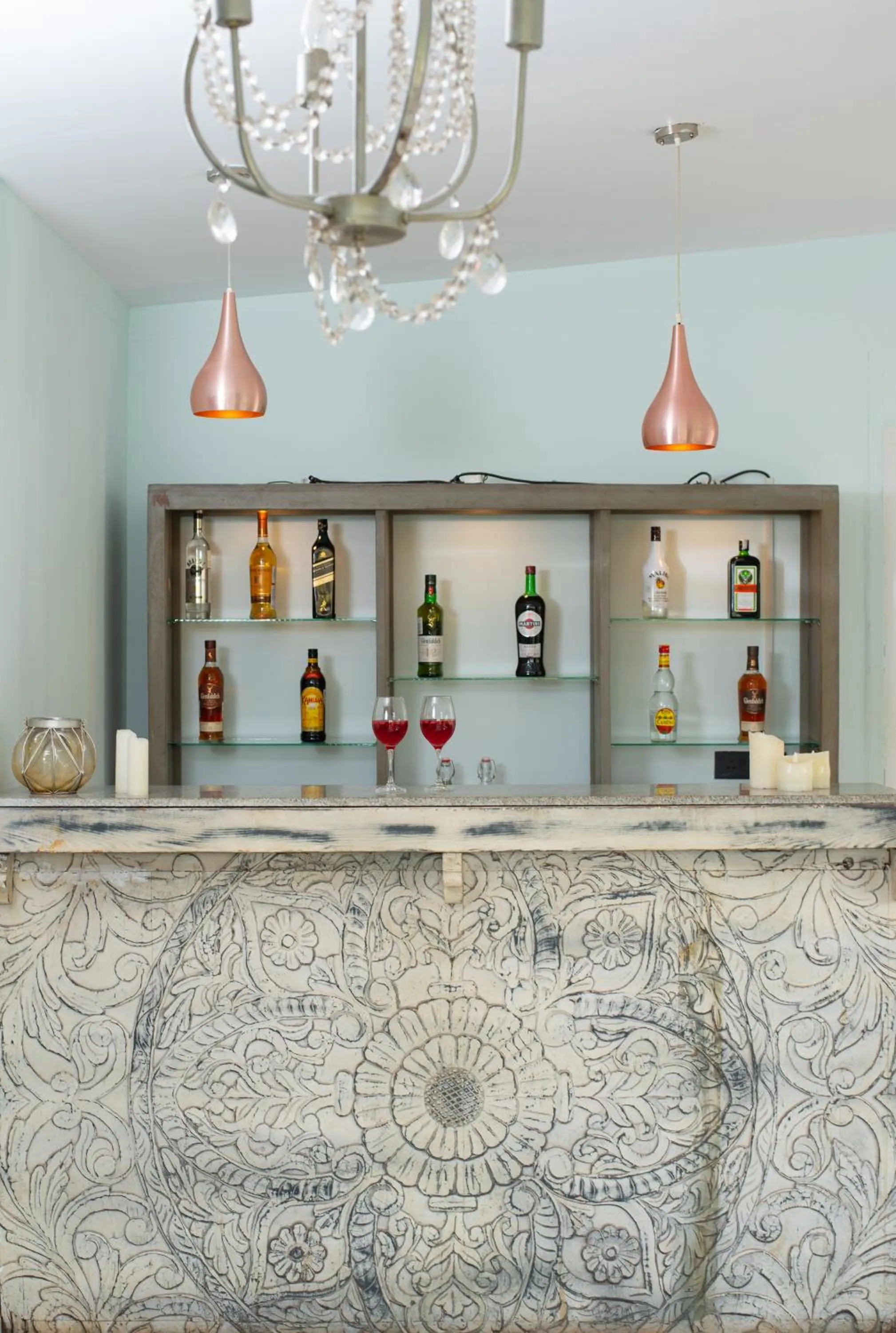 Lounge or bar in Living Room Beach Resort