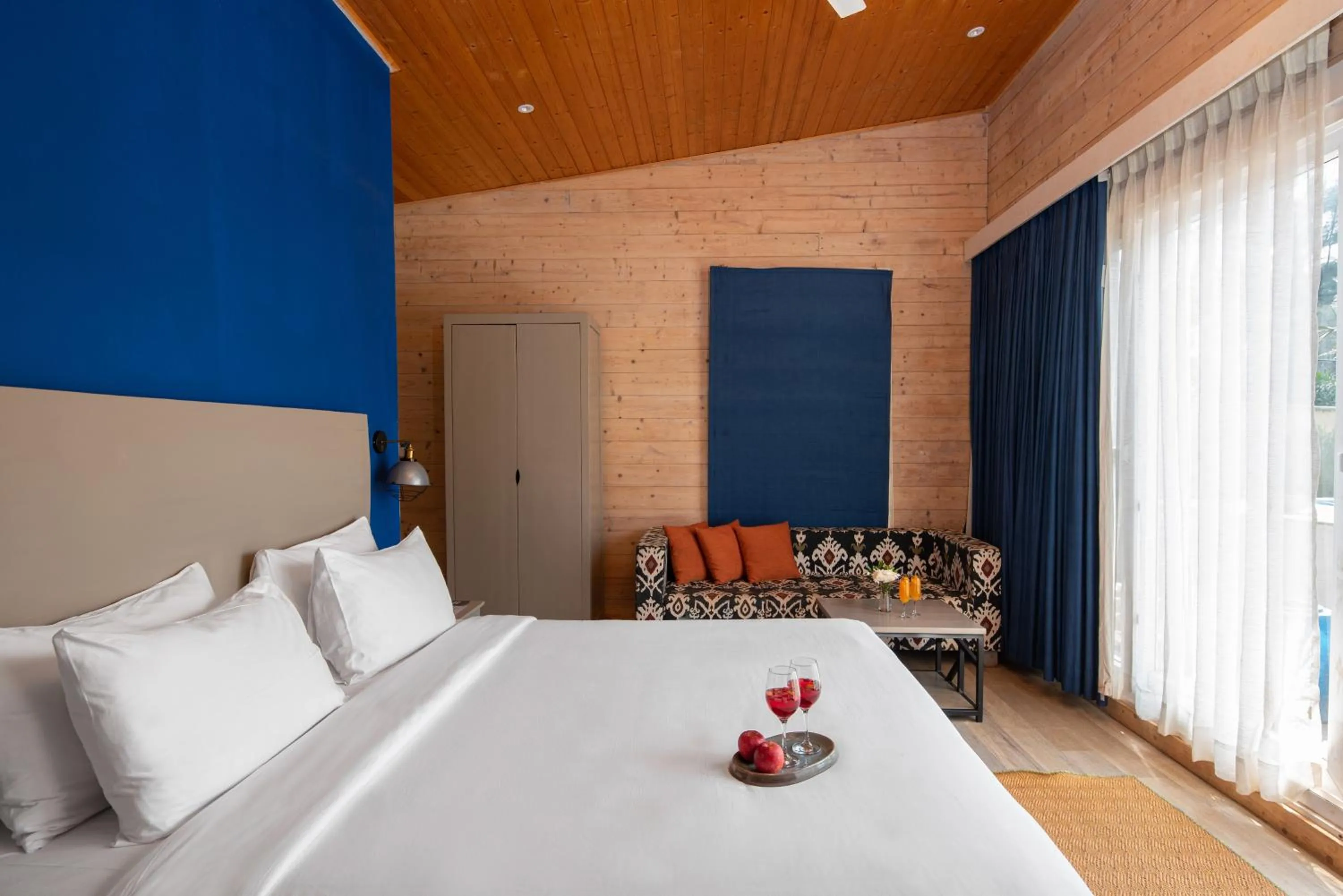 Bed in Living Room Beach Resort