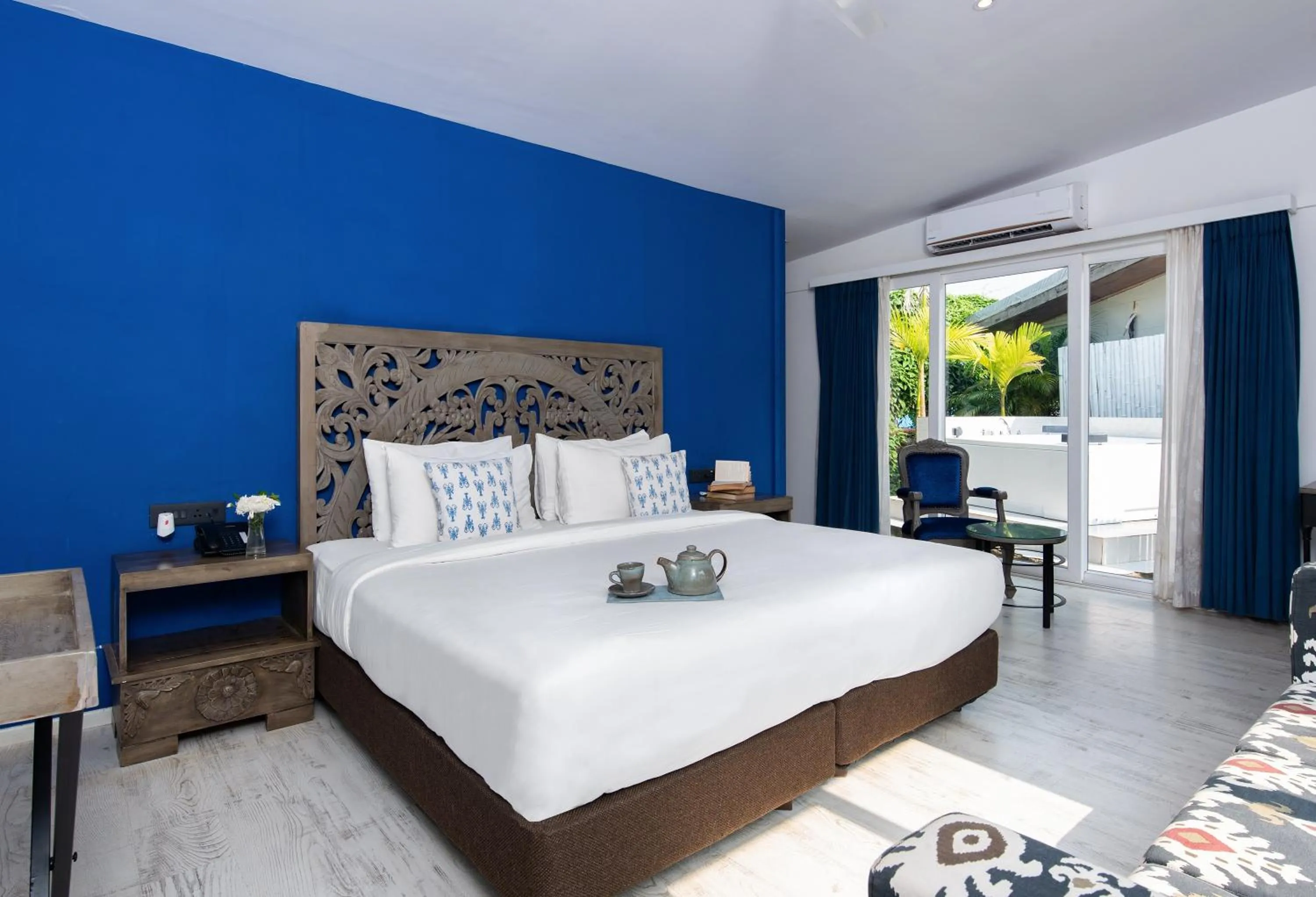 Bed in Living Room Beach Resort