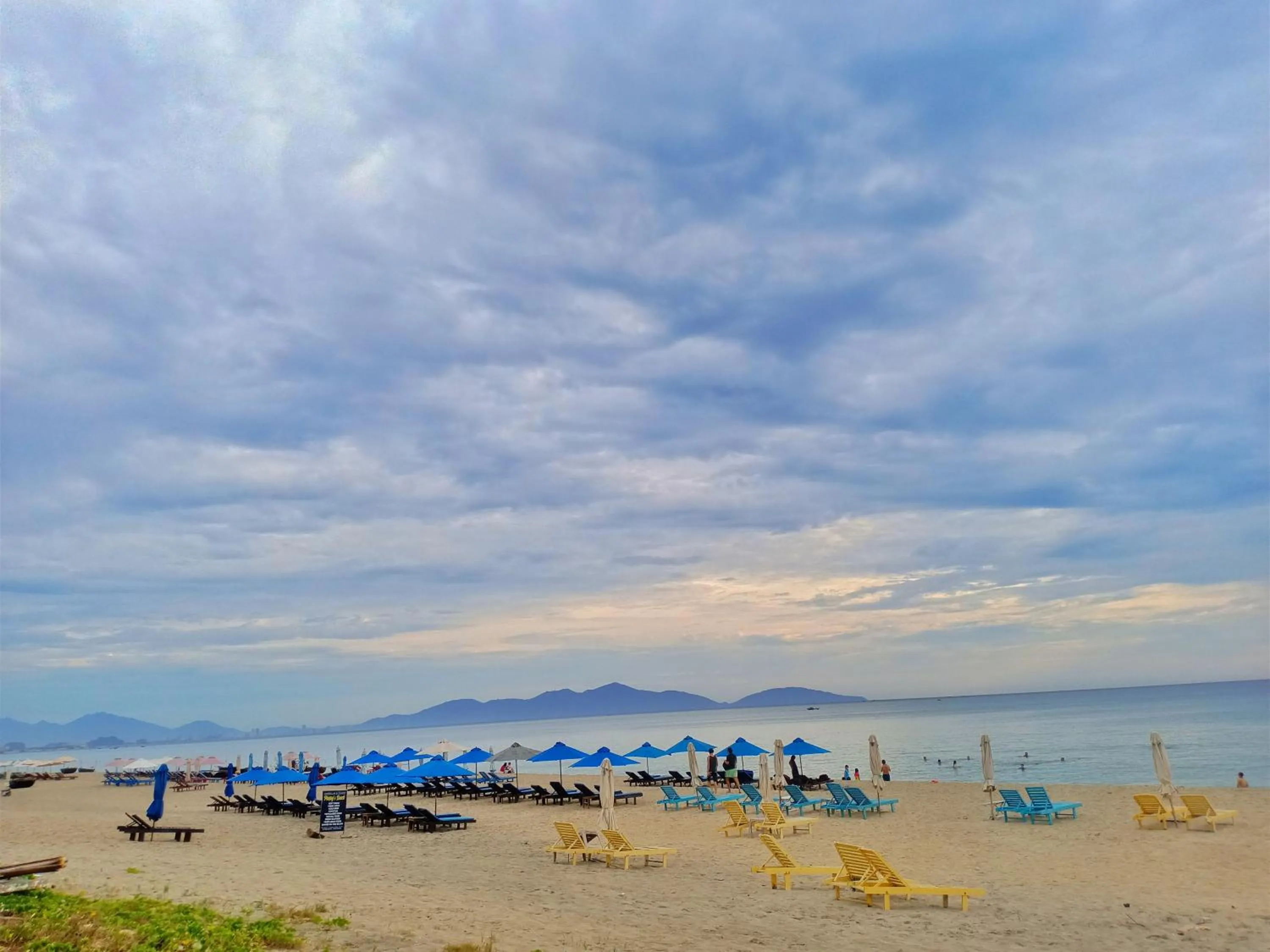 Beach in An Bang beach White Sand Sea Villa