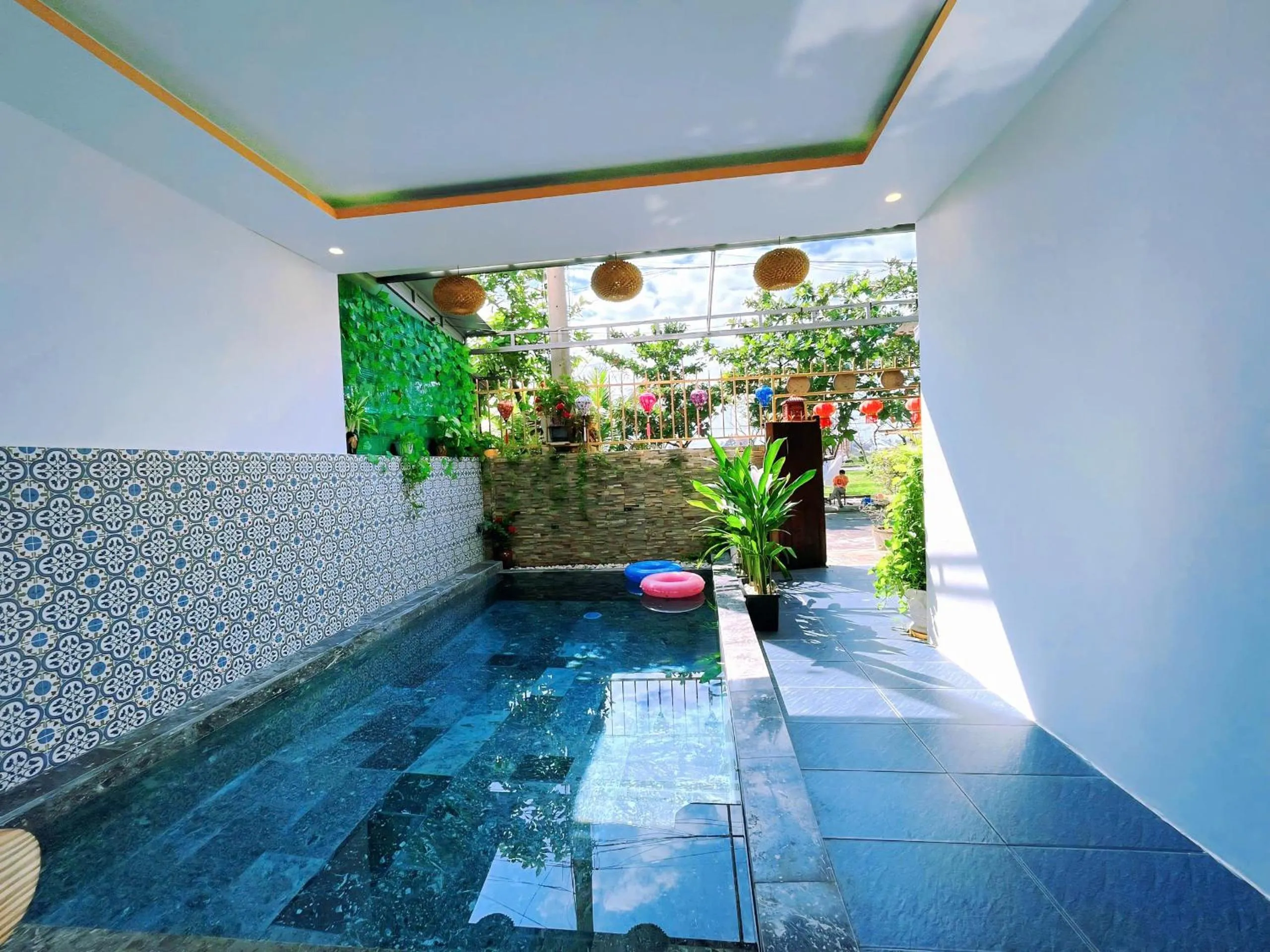 Pool view in An Bang beach White Sand Sea Villa