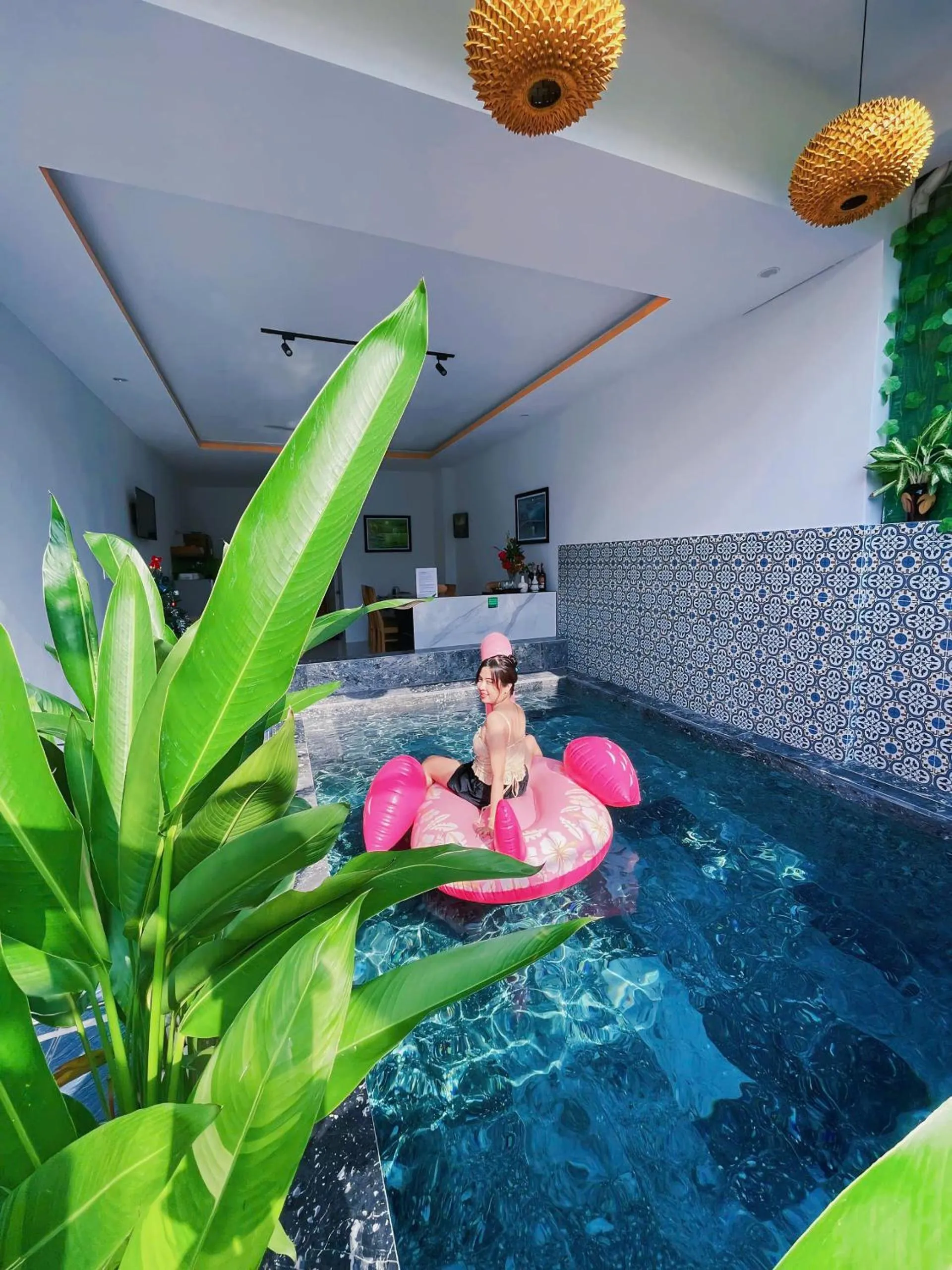 Pool view in An Bang beach White Sand Sea Villa