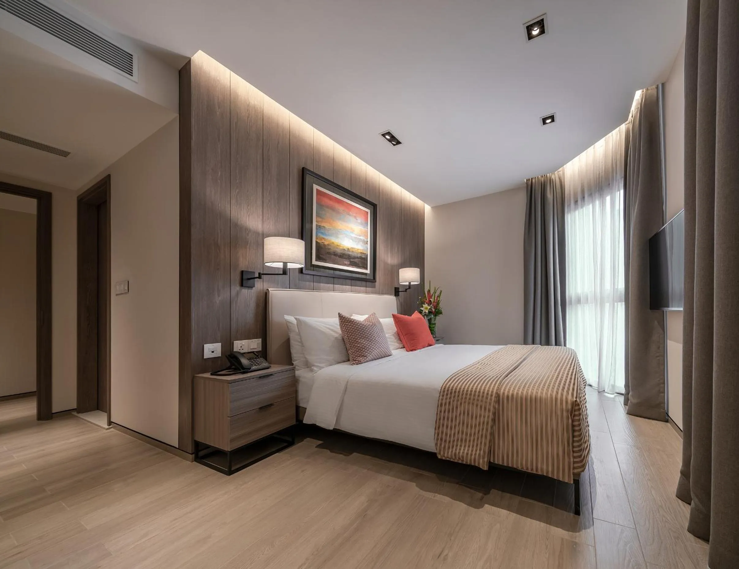 Bed in Le Grove Serviced Residences