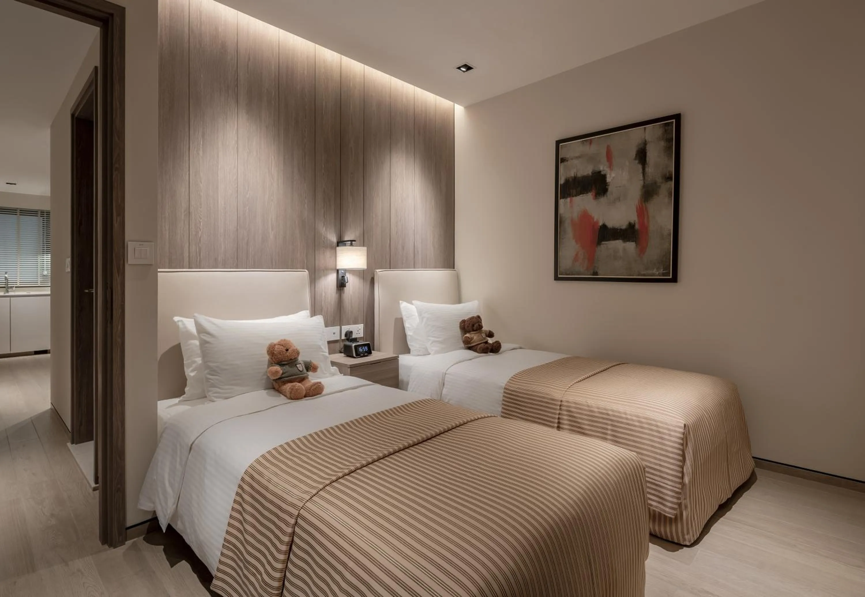 Bed in Le Grove Serviced Residences