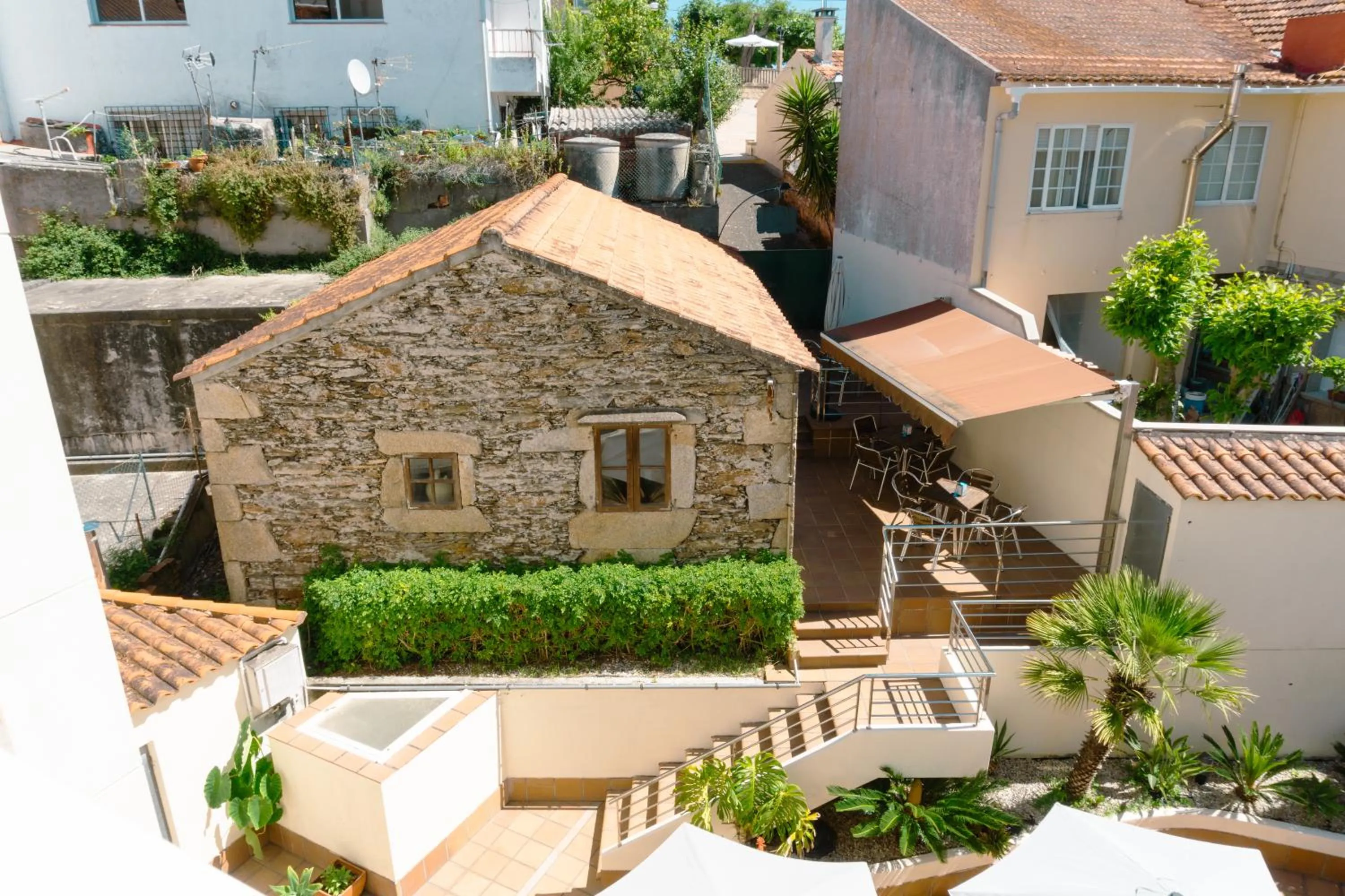 Patio in Hotel Atalaya II