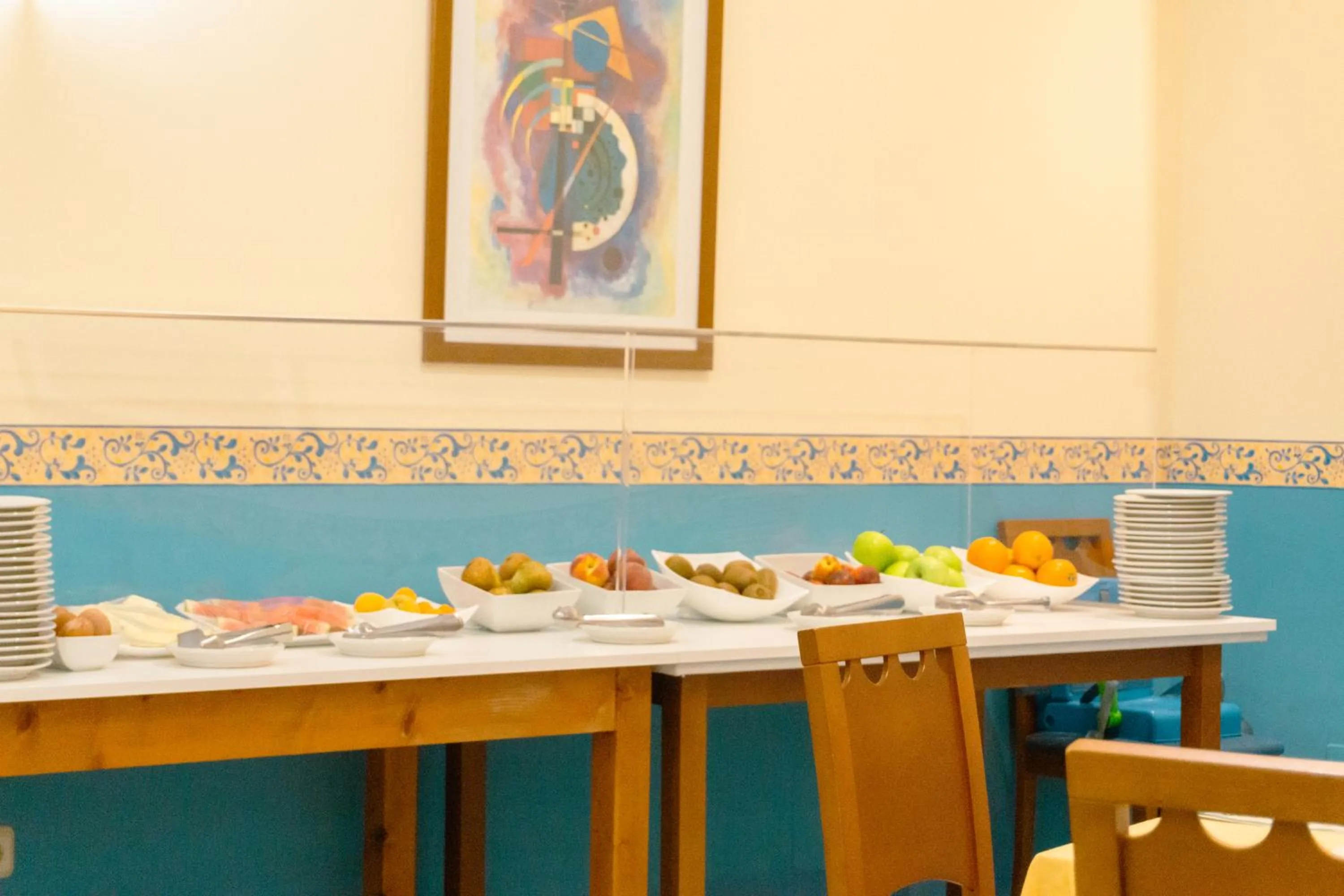 Buffet breakfast in Hotel Atalaya II