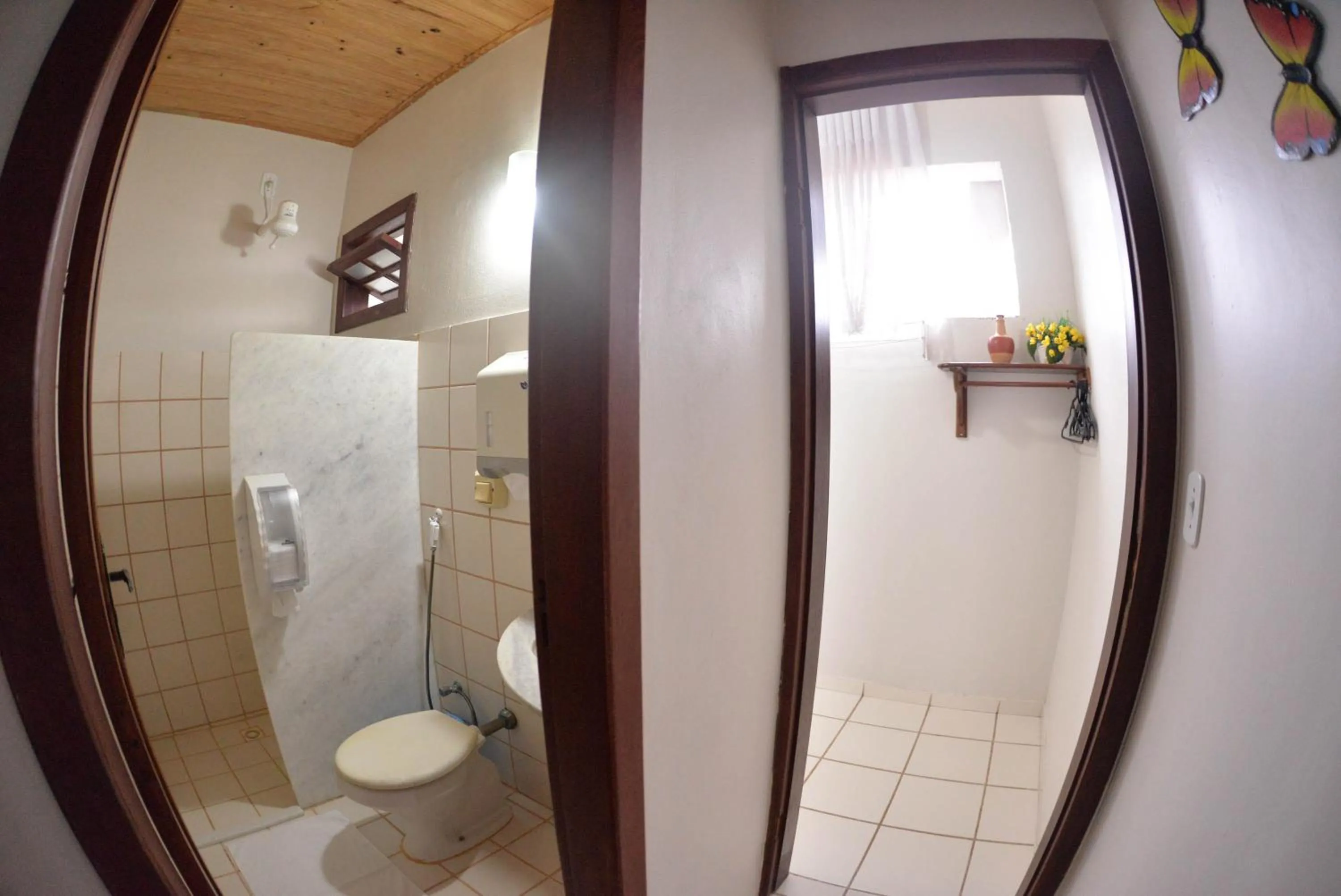 Bathroom in Pousada A Flor da Terra