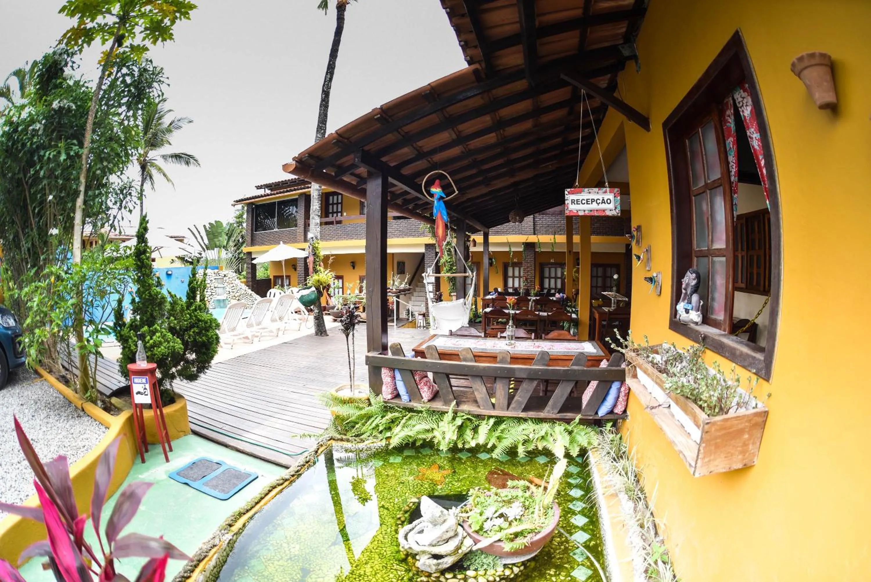 Property building in Pousada A Flor da Terra