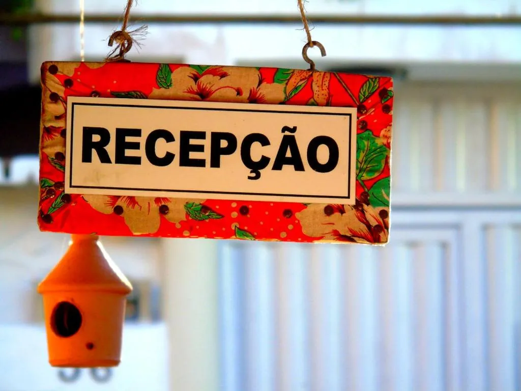 Lobby or reception in Pousada A Flor da Terra