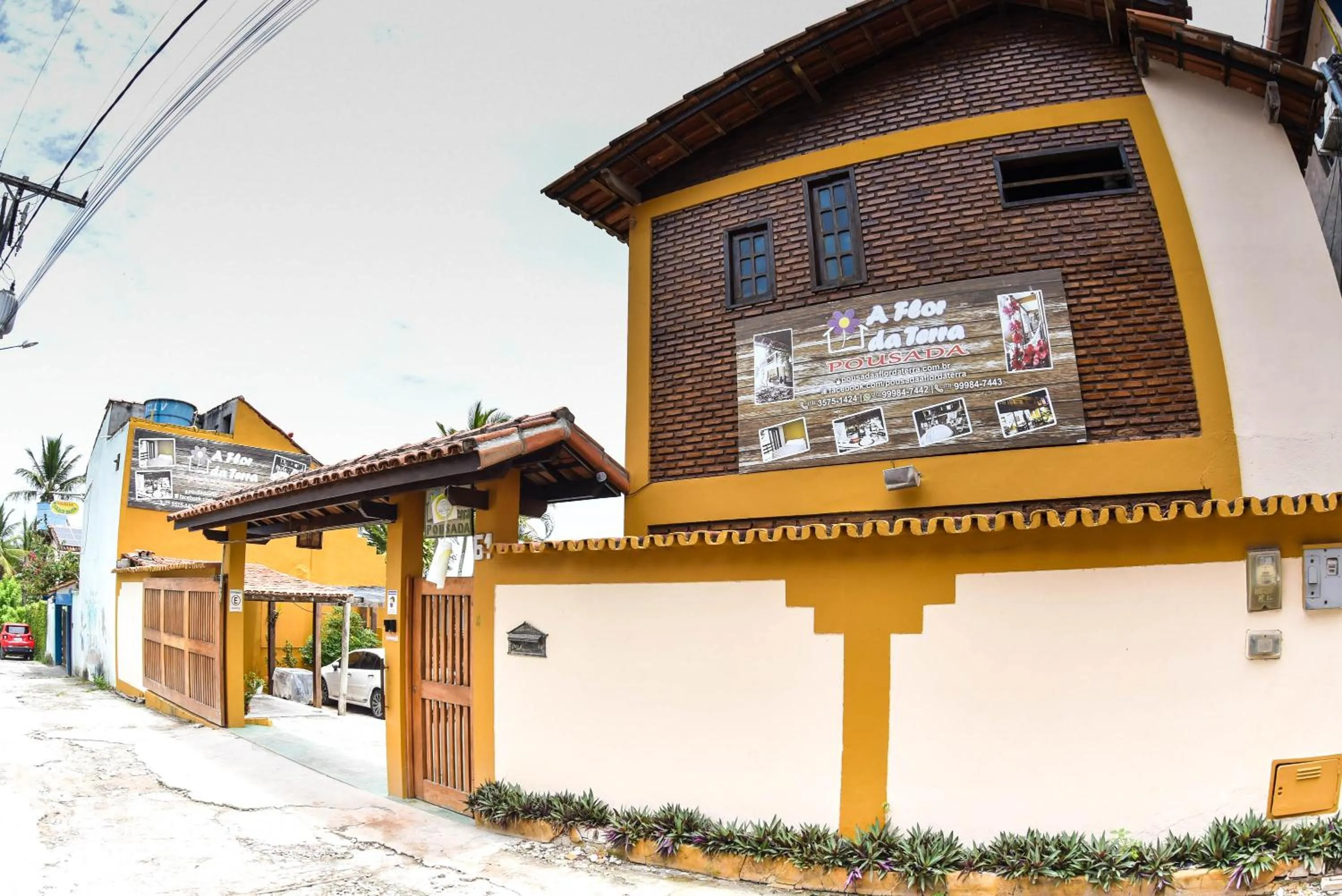 Facade/entrance in Pousada A Flor da Terra