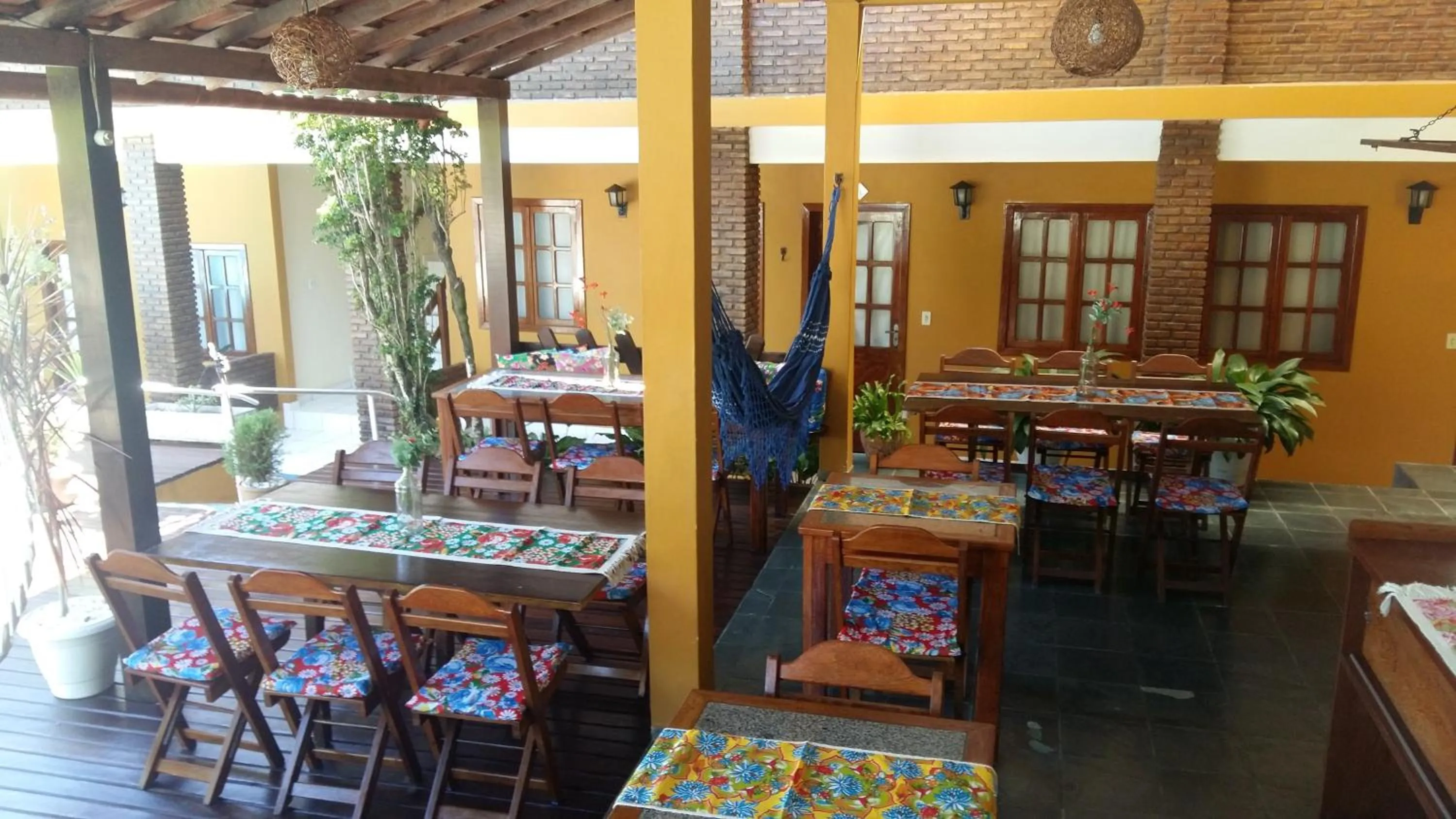 Lobby or reception in Pousada A Flor da Terra