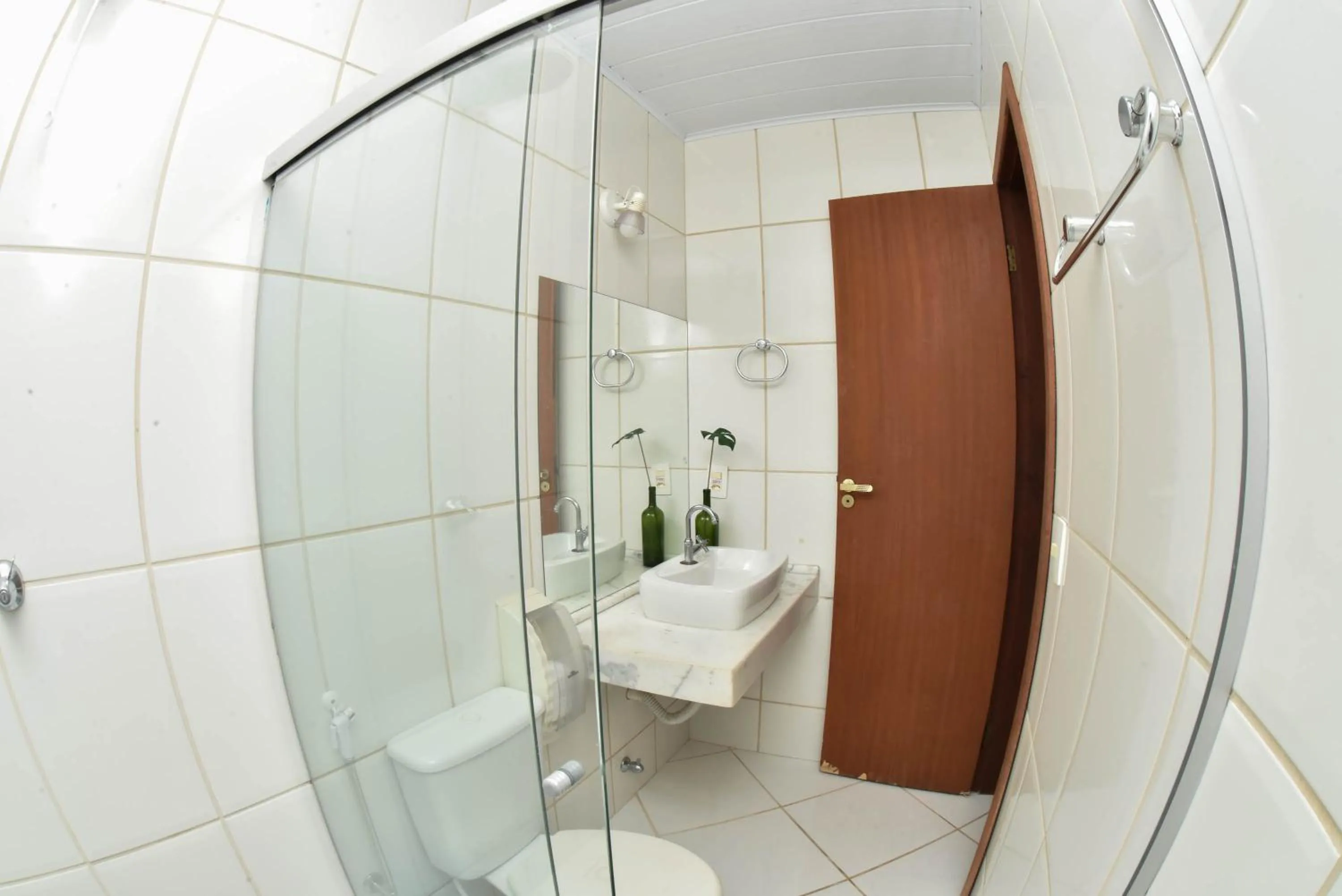 Bathroom in Pousada A Flor da Terra