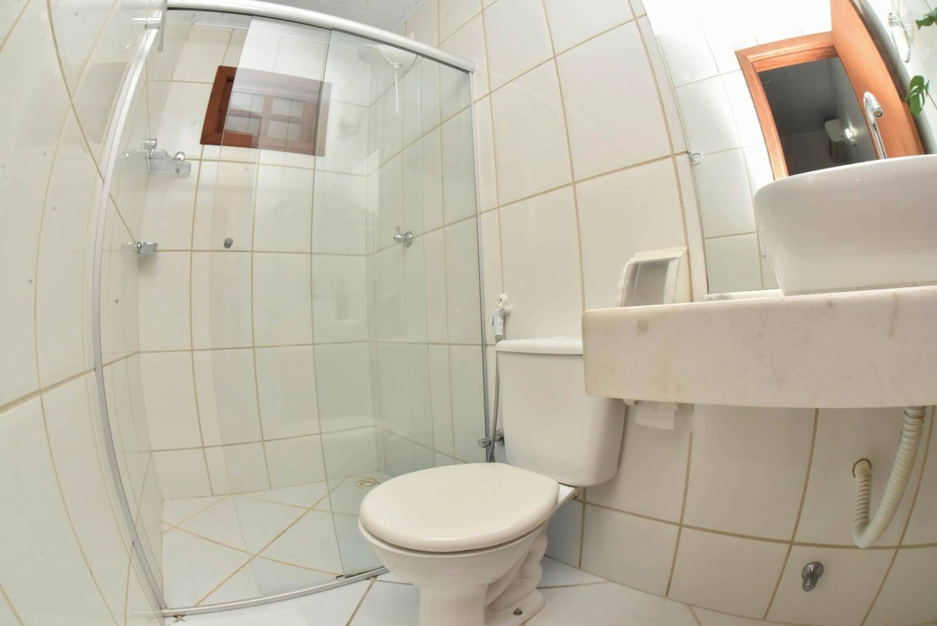 Bathroom in Pousada A Flor da Terra