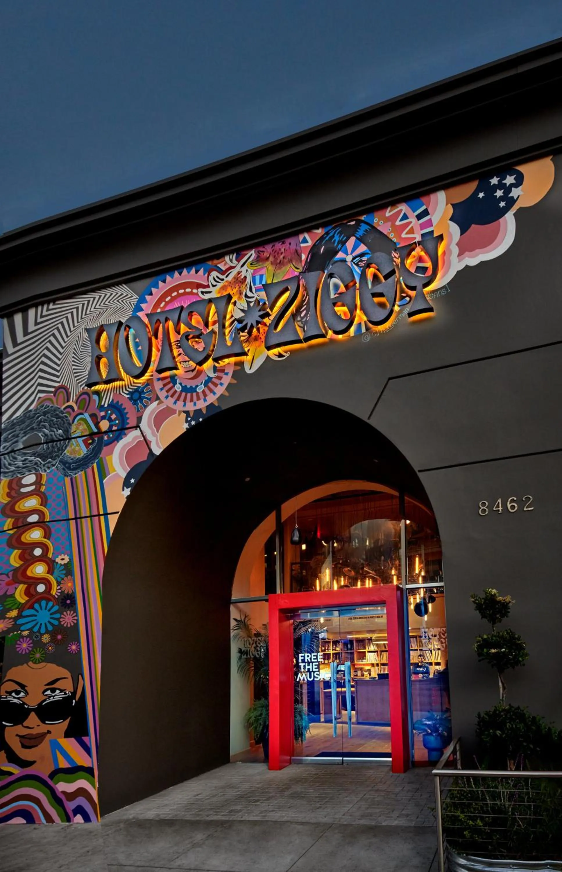Facade/entrance in Hotel Ziggy On Sunset