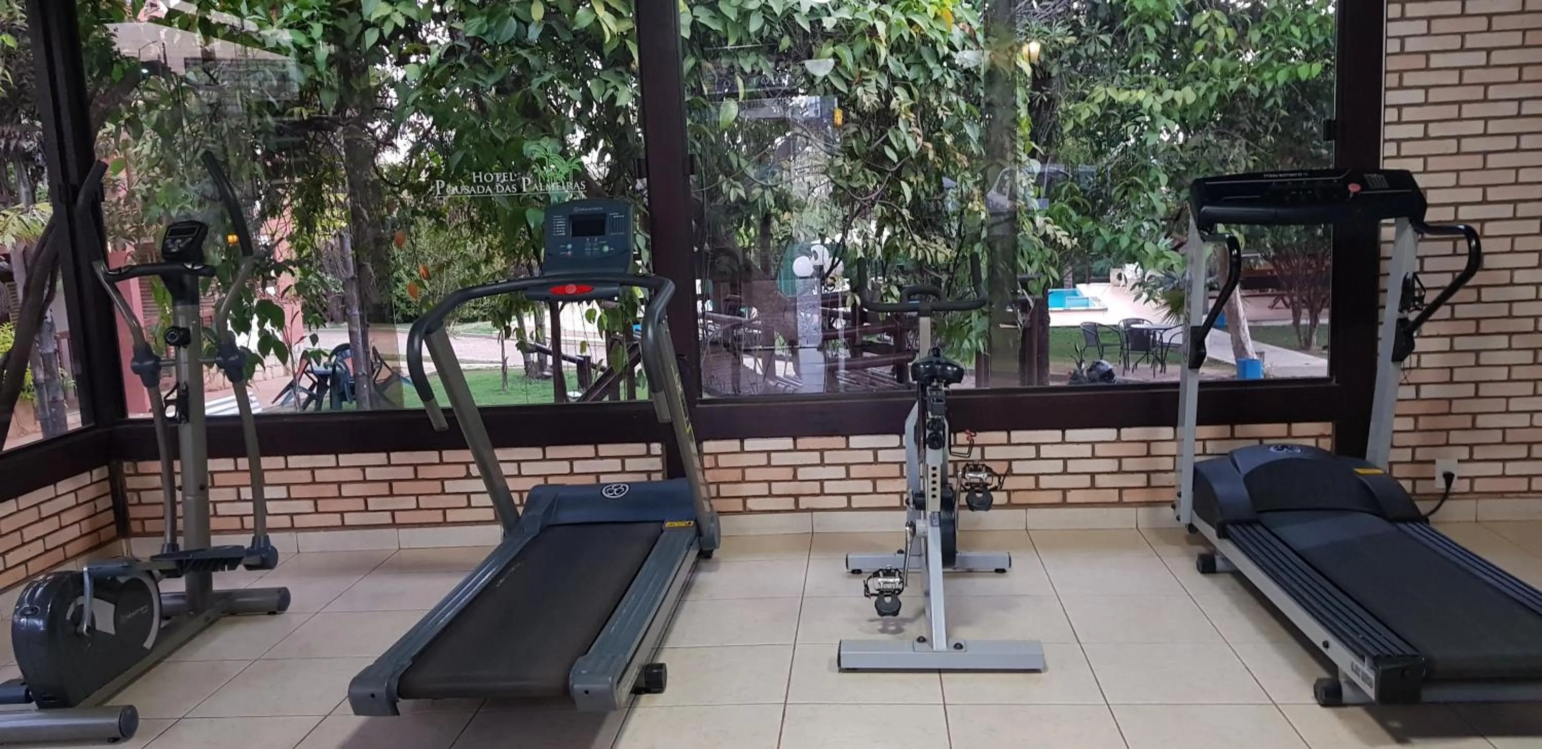 Fitness centre/facilities in Hotel das Palmeiras