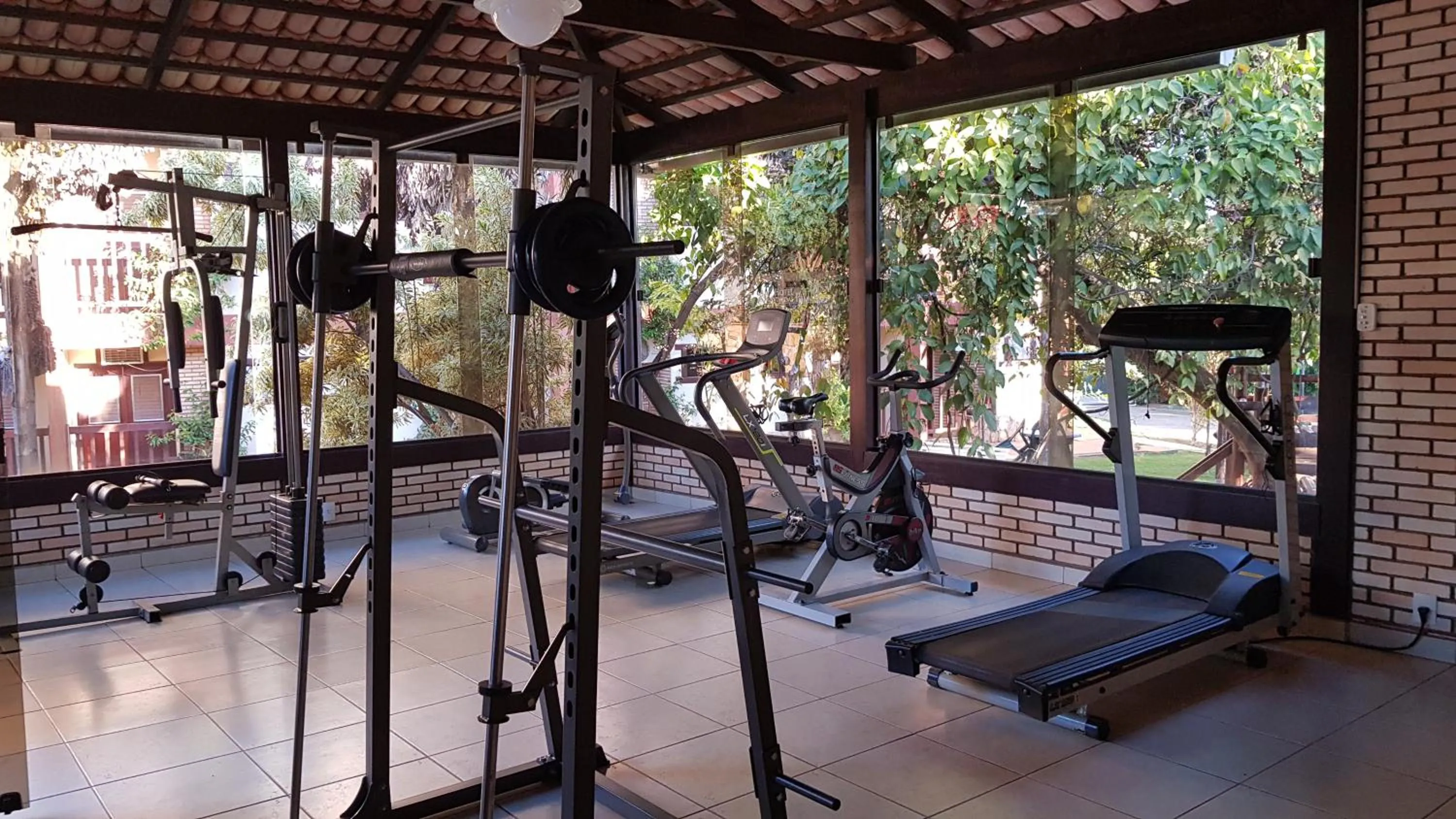 Fitness centre/facilities in Hotel das Palmeiras