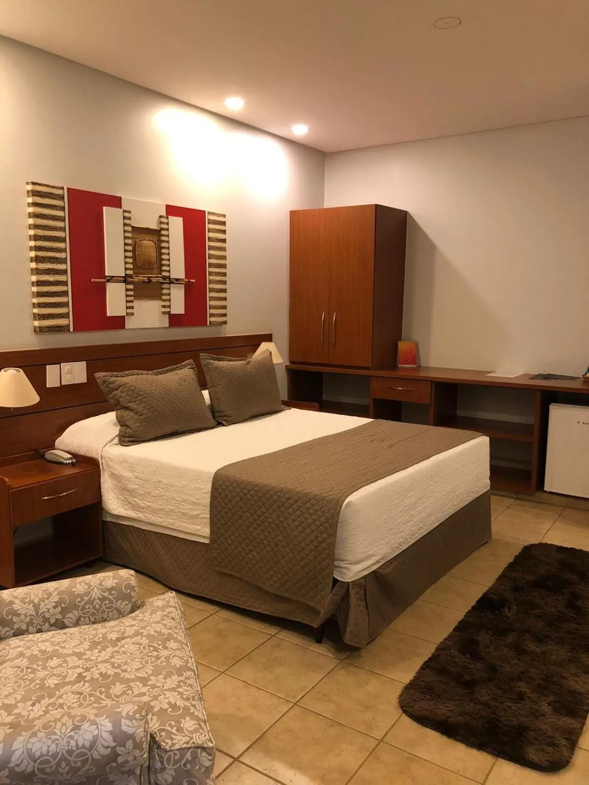 Photo of the whole room, Bed in Hotel das Palmeiras