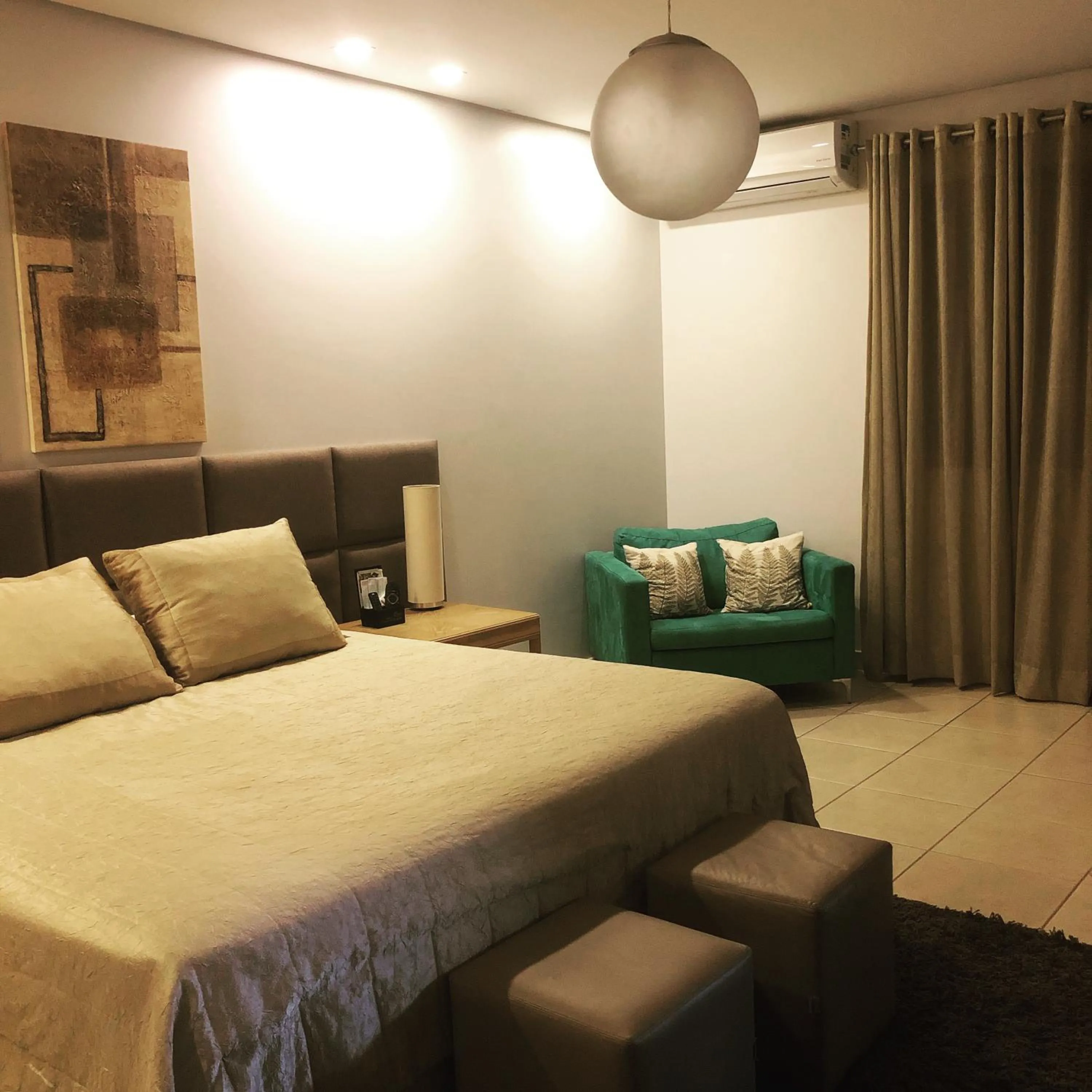 Photo of the whole room, Bed in Hotel das Palmeiras