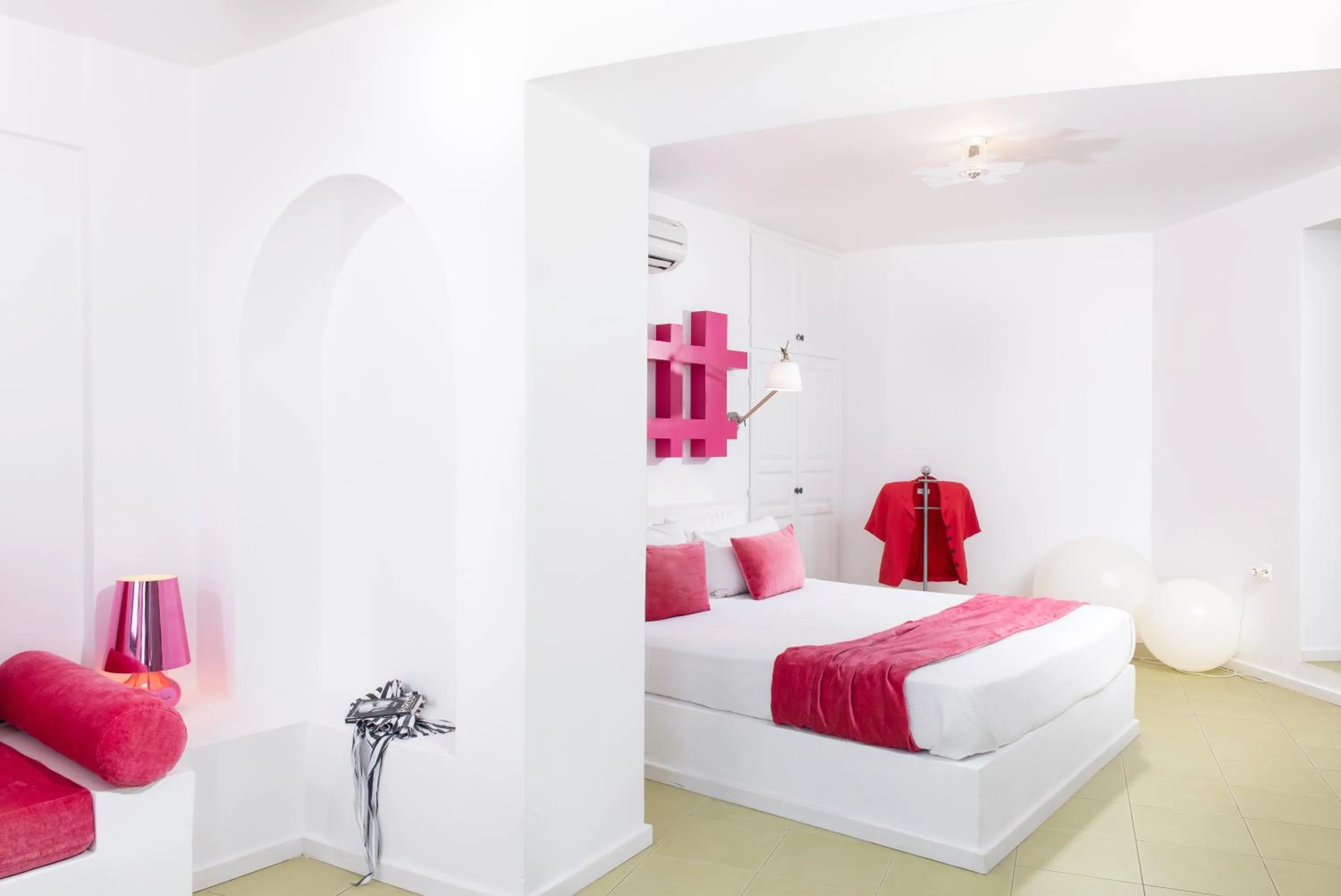 Bed in Avant Garde Suites