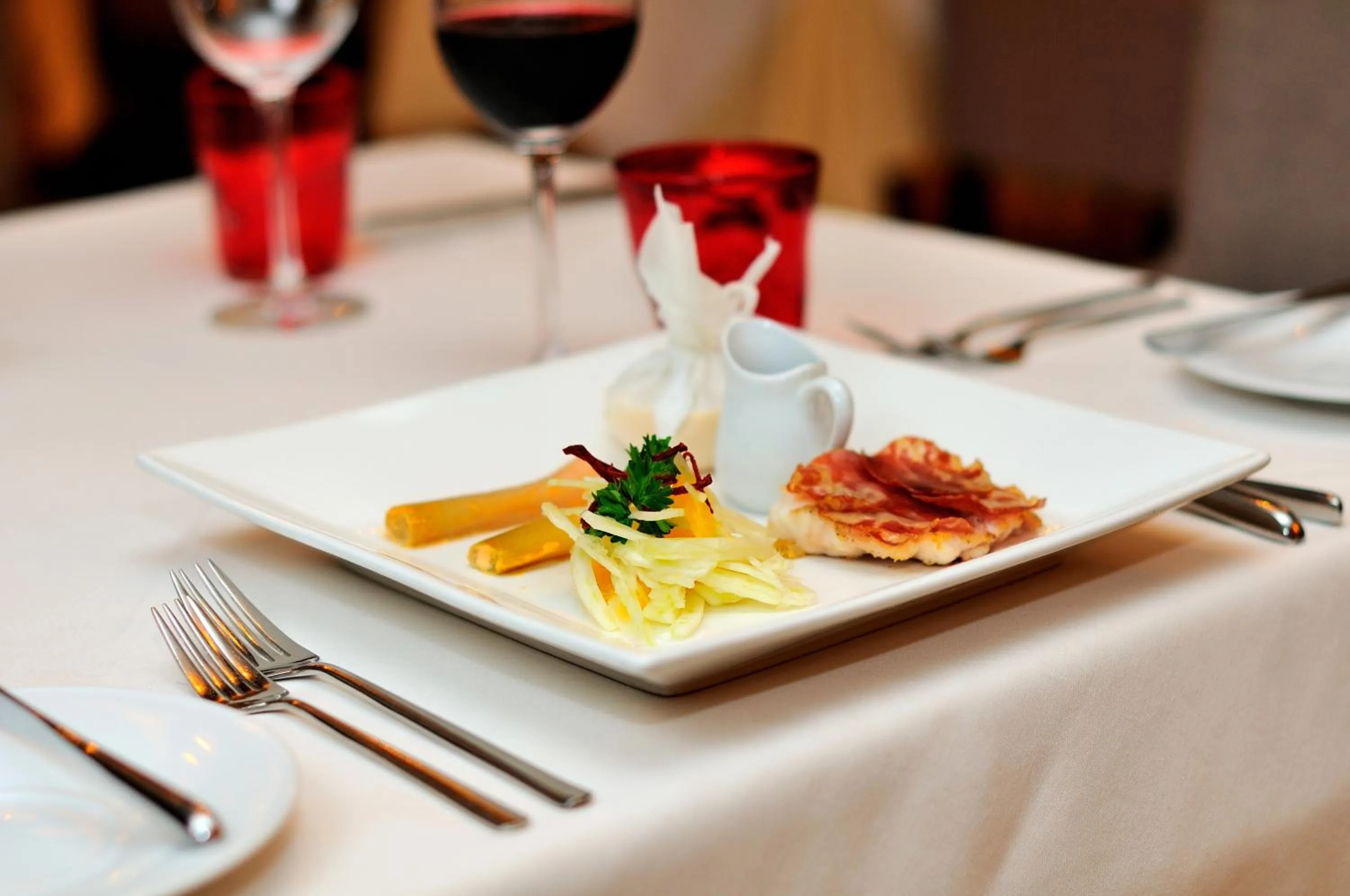 Food close-up in Le Cardinal Exclusive Resort