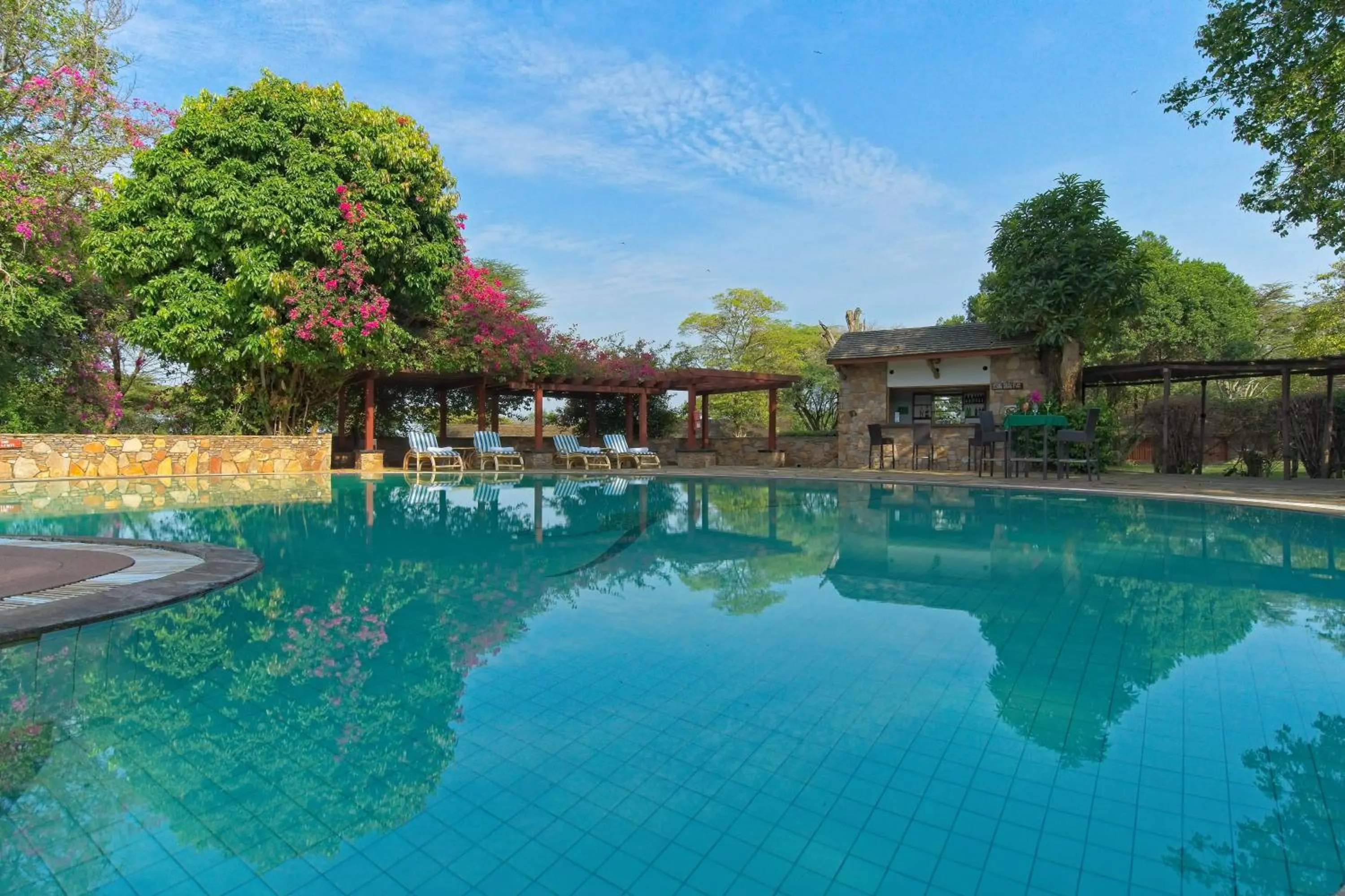 Day in Muthu Keekorok Lodge, Maasai Mara, Narok