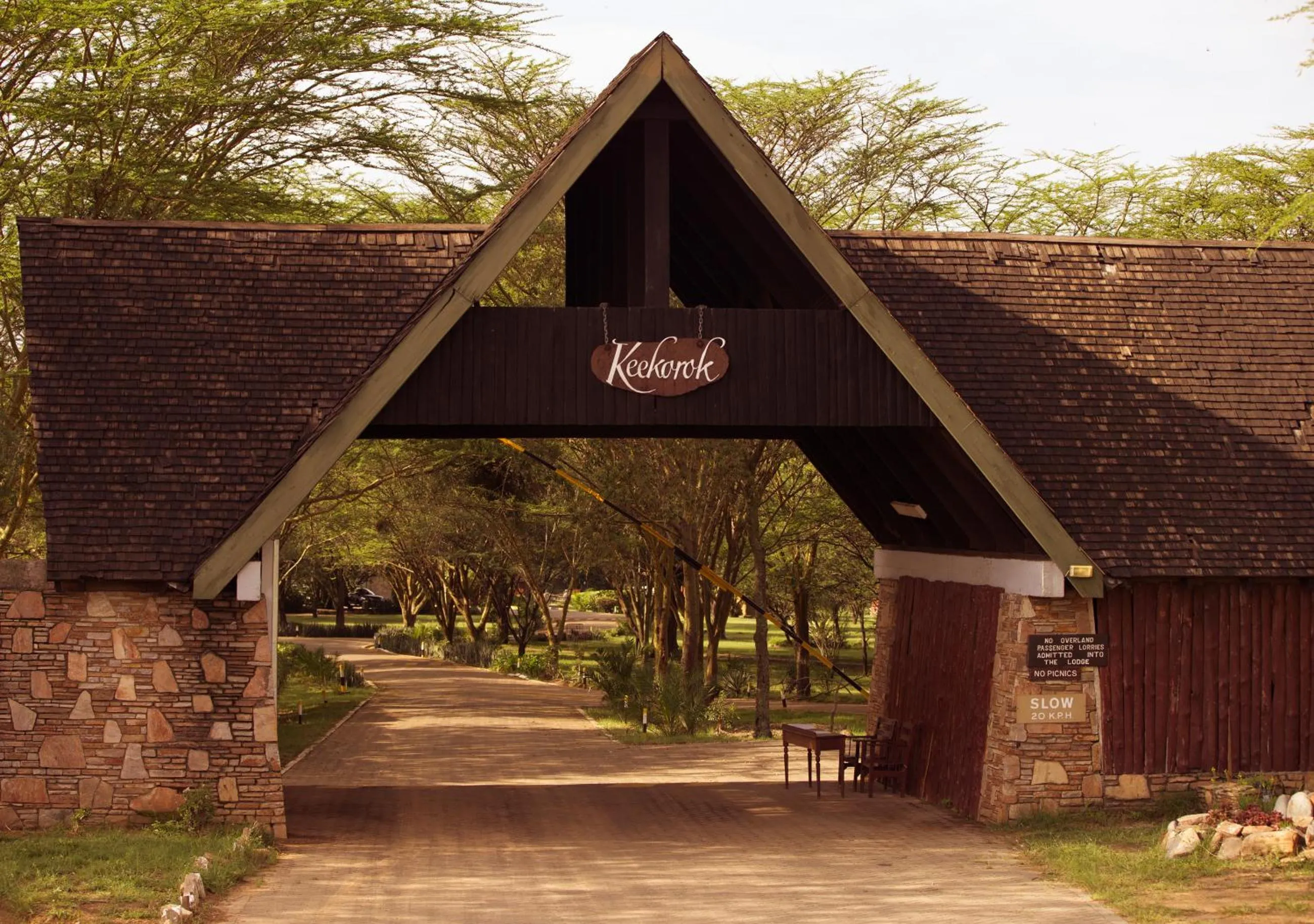 Natural landscape in Muthu Keekorok Lodge, Maasai Mara, Narok