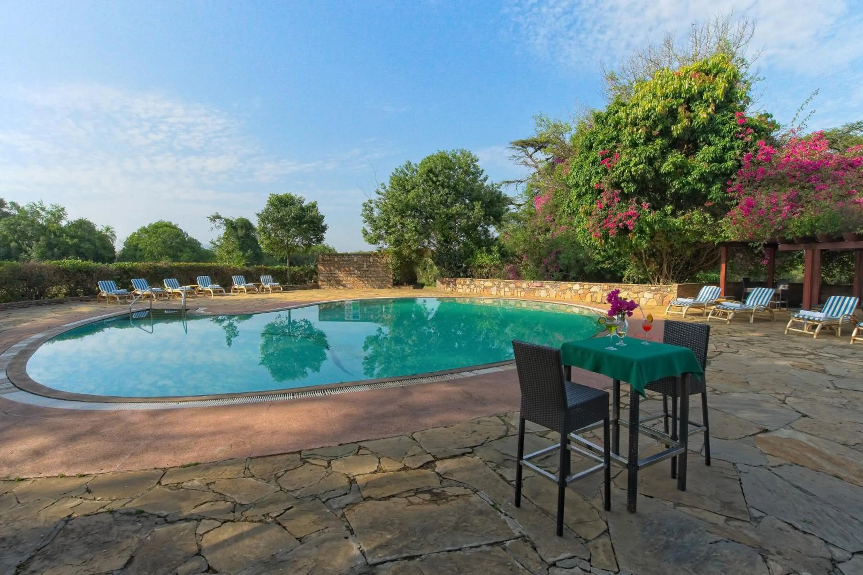 Patio in Muthu Keekorok Lodge, Maasai Mara, Narok