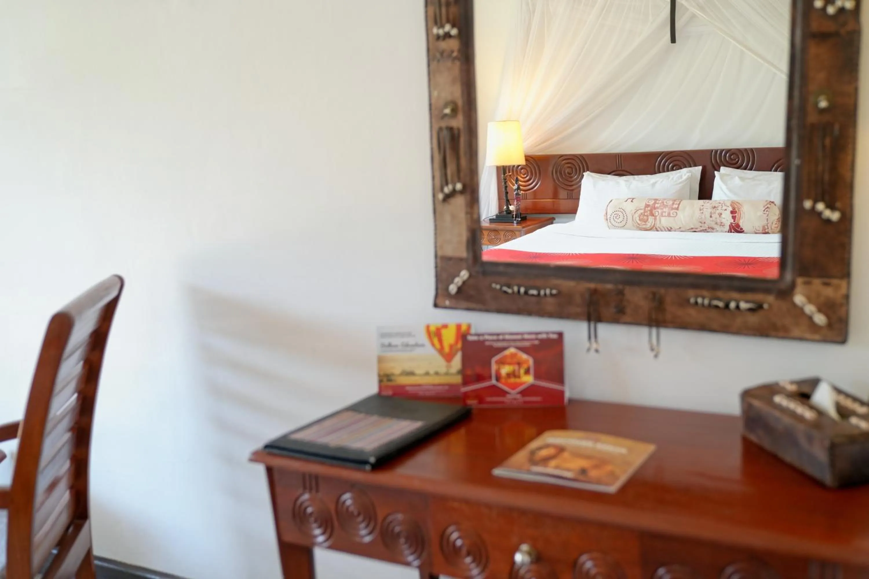 Bed in Muthu Keekorok Lodge, Maasai Mara, Narok