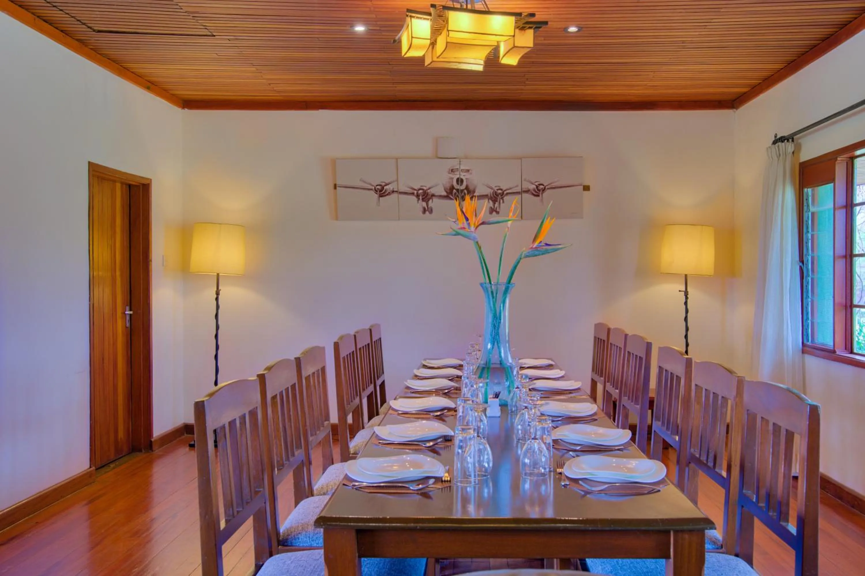 Dining area in Muthu Keekorok Lodge, Maasai Mara, Narok