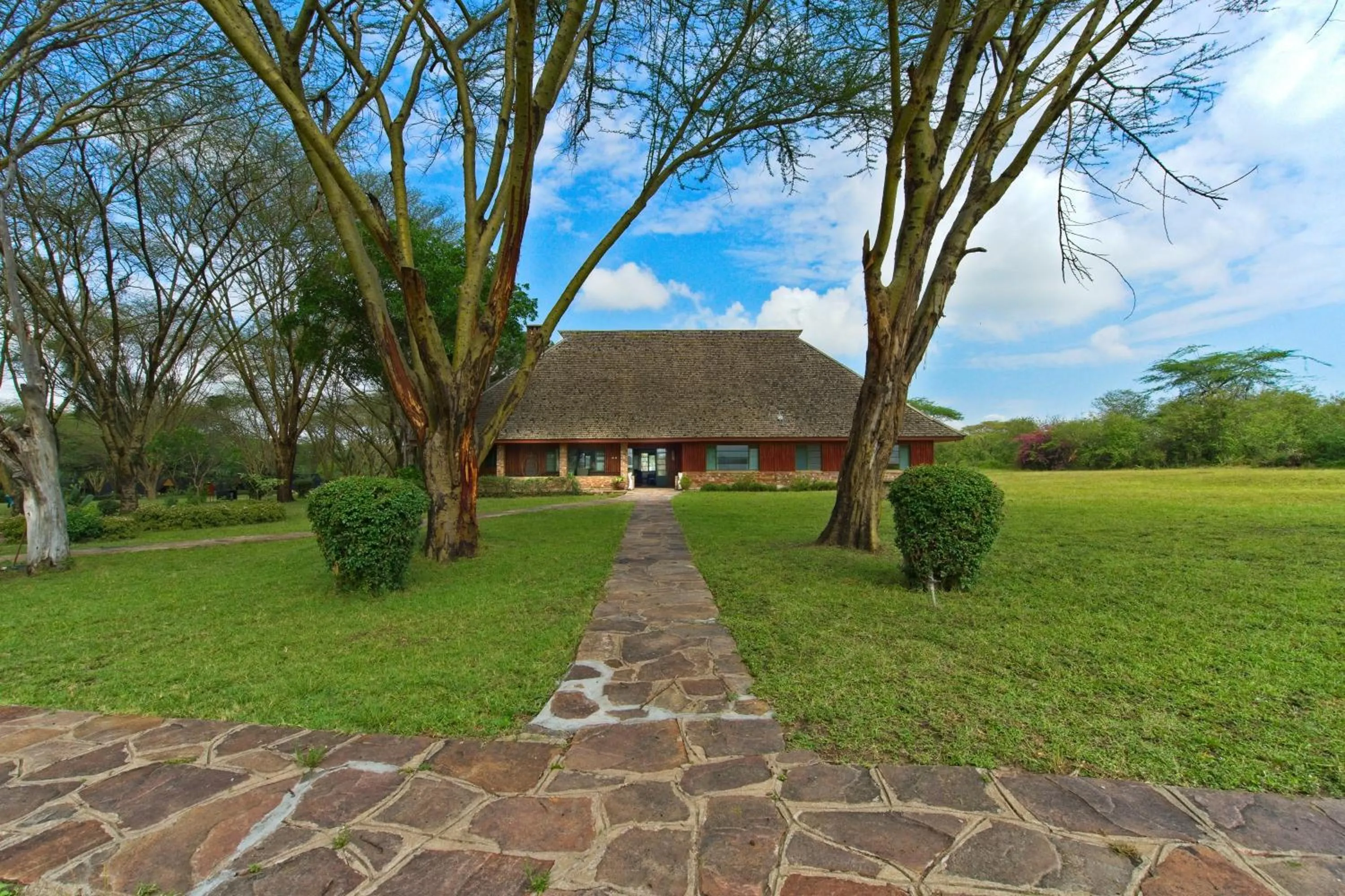 Garden view in Muthu Keekorok Lodge, Maasai Mara, Narok