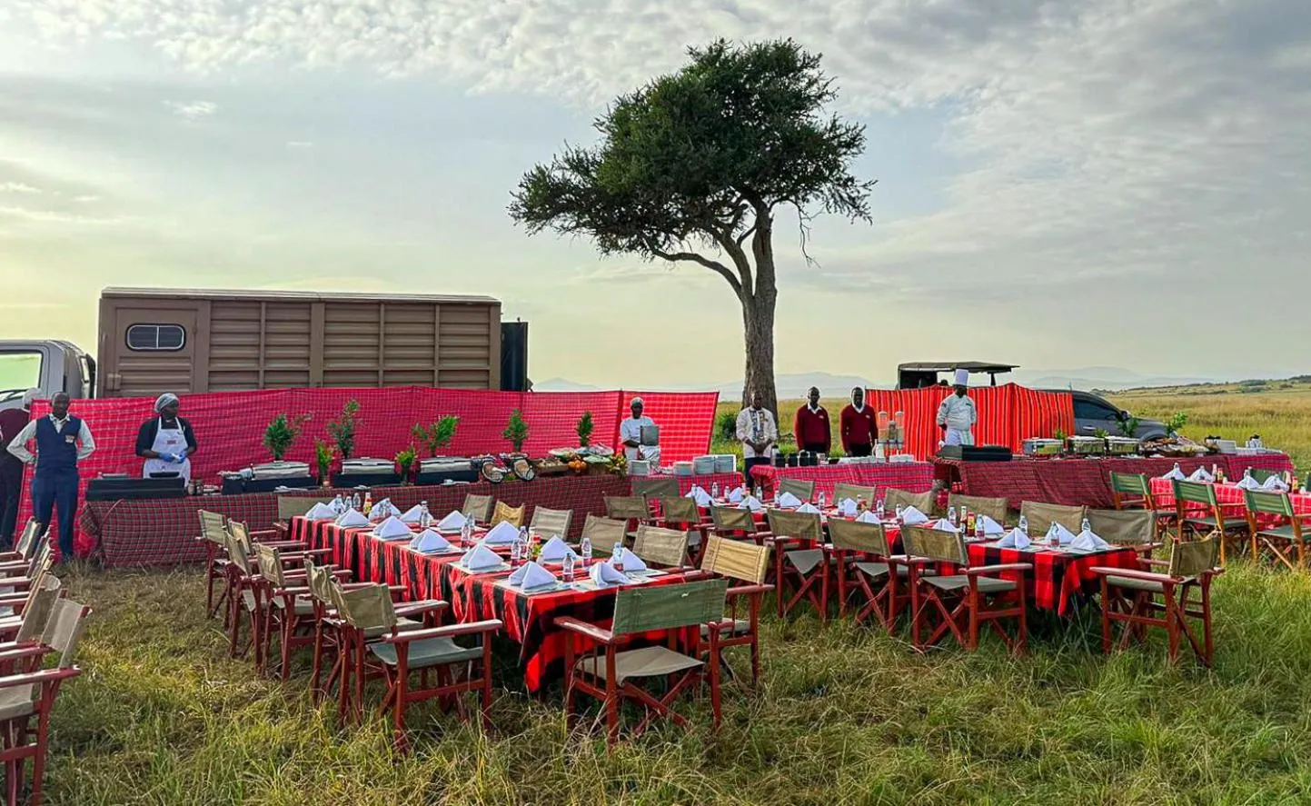Natural landscape in Muthu Keekorok Lodge, Maasai Mara, Narok