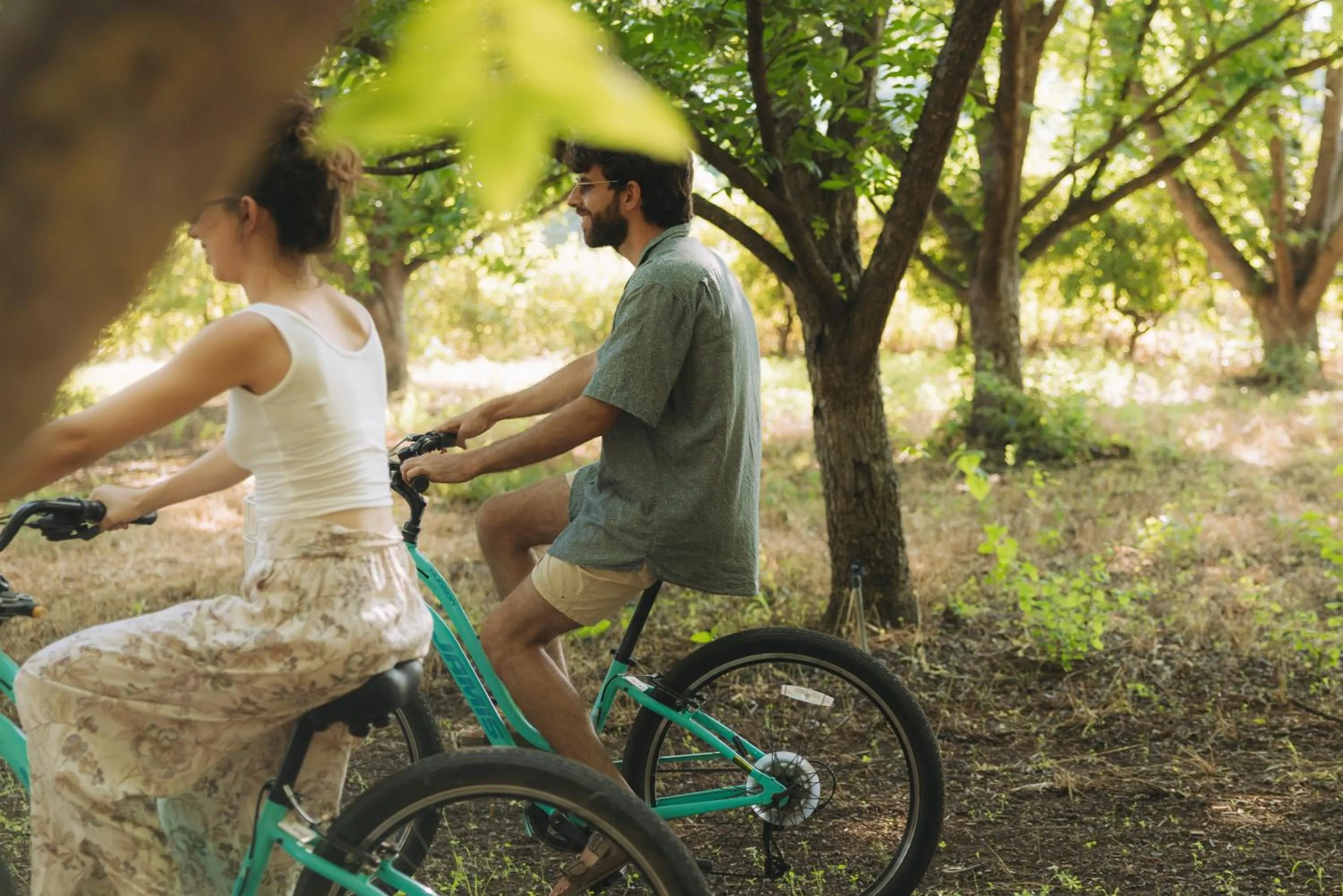 Cycling in Vitrage Holiday Village and Spa