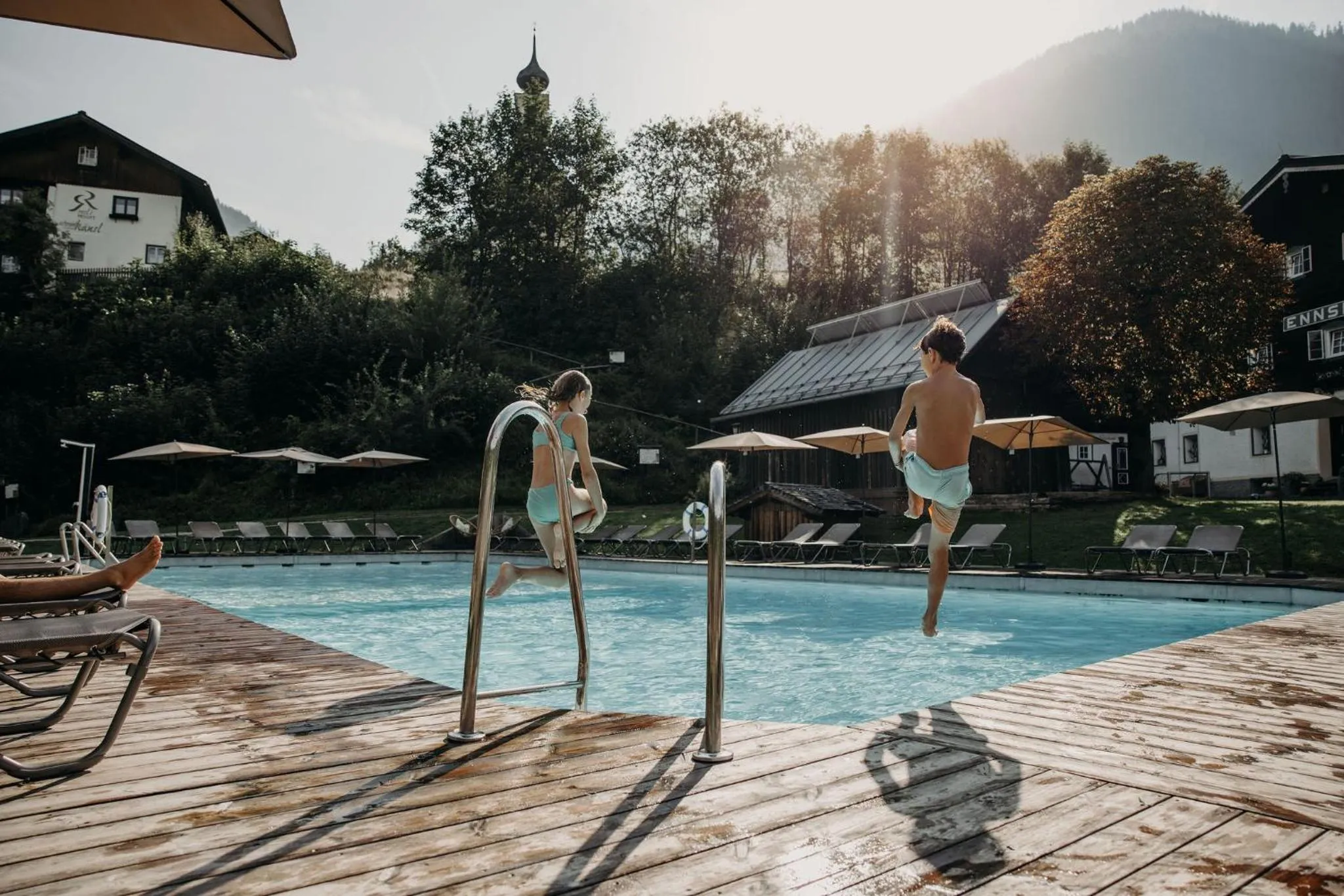 Garden in Resl Resort