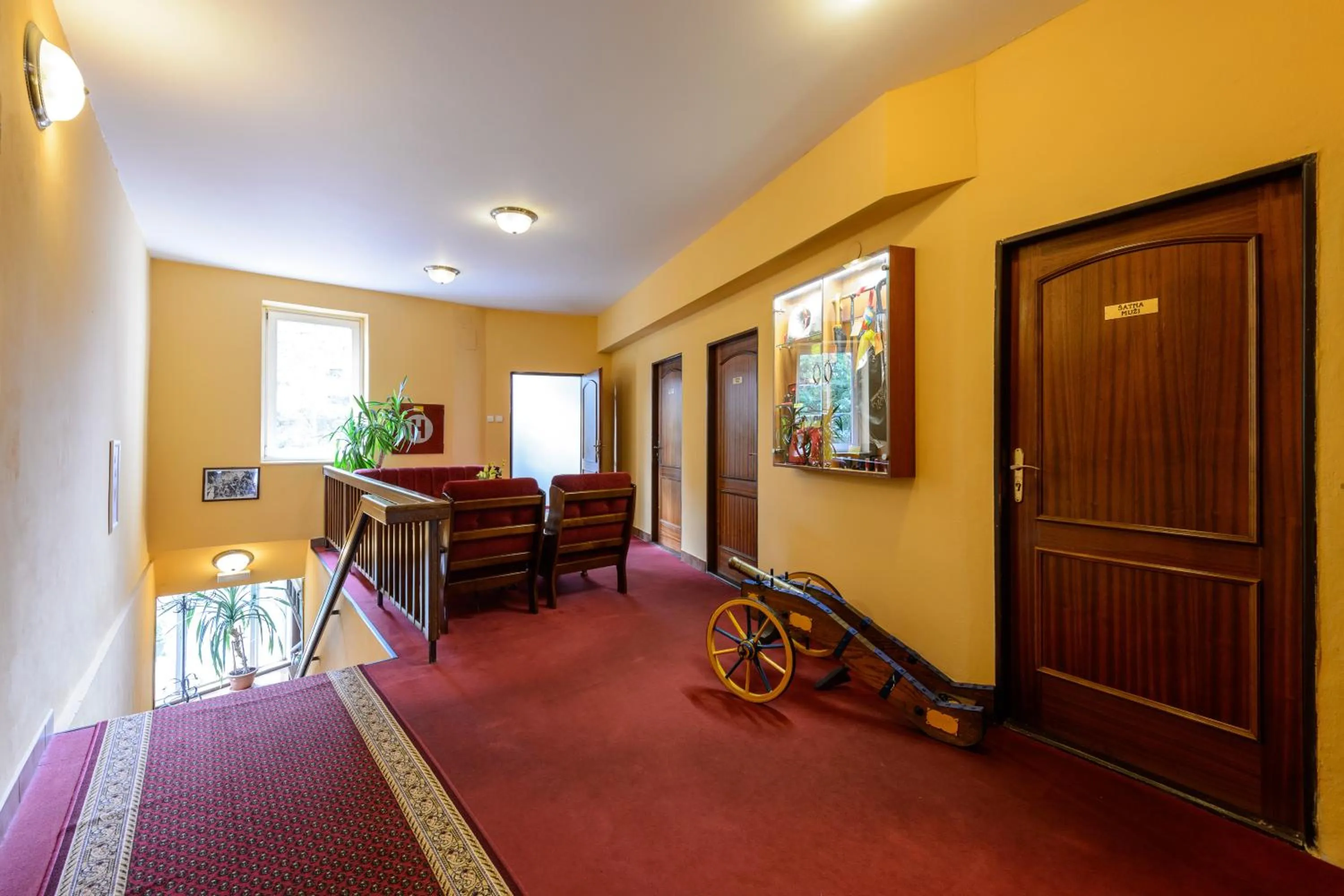 Decorative detail in Valdštejn