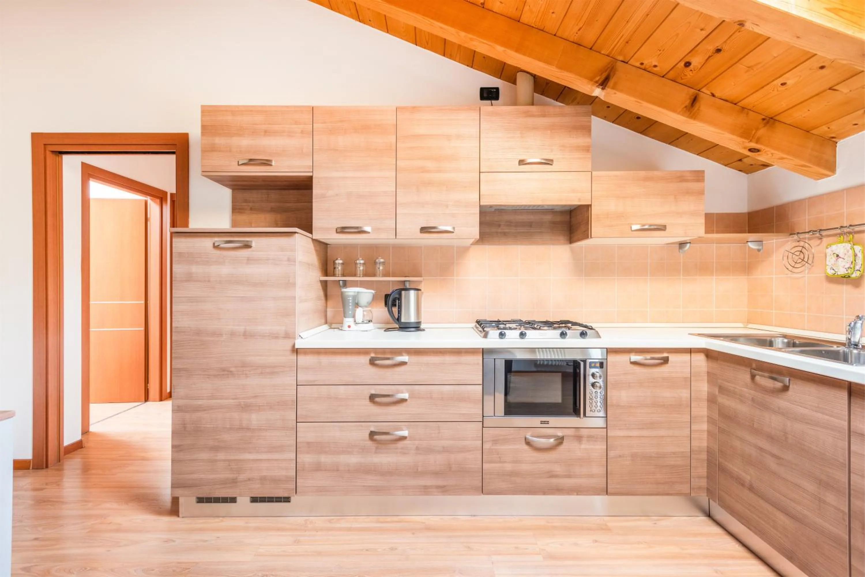 Kitchen or kitchenette in CROSINA HOLIDAY - Residence Toli