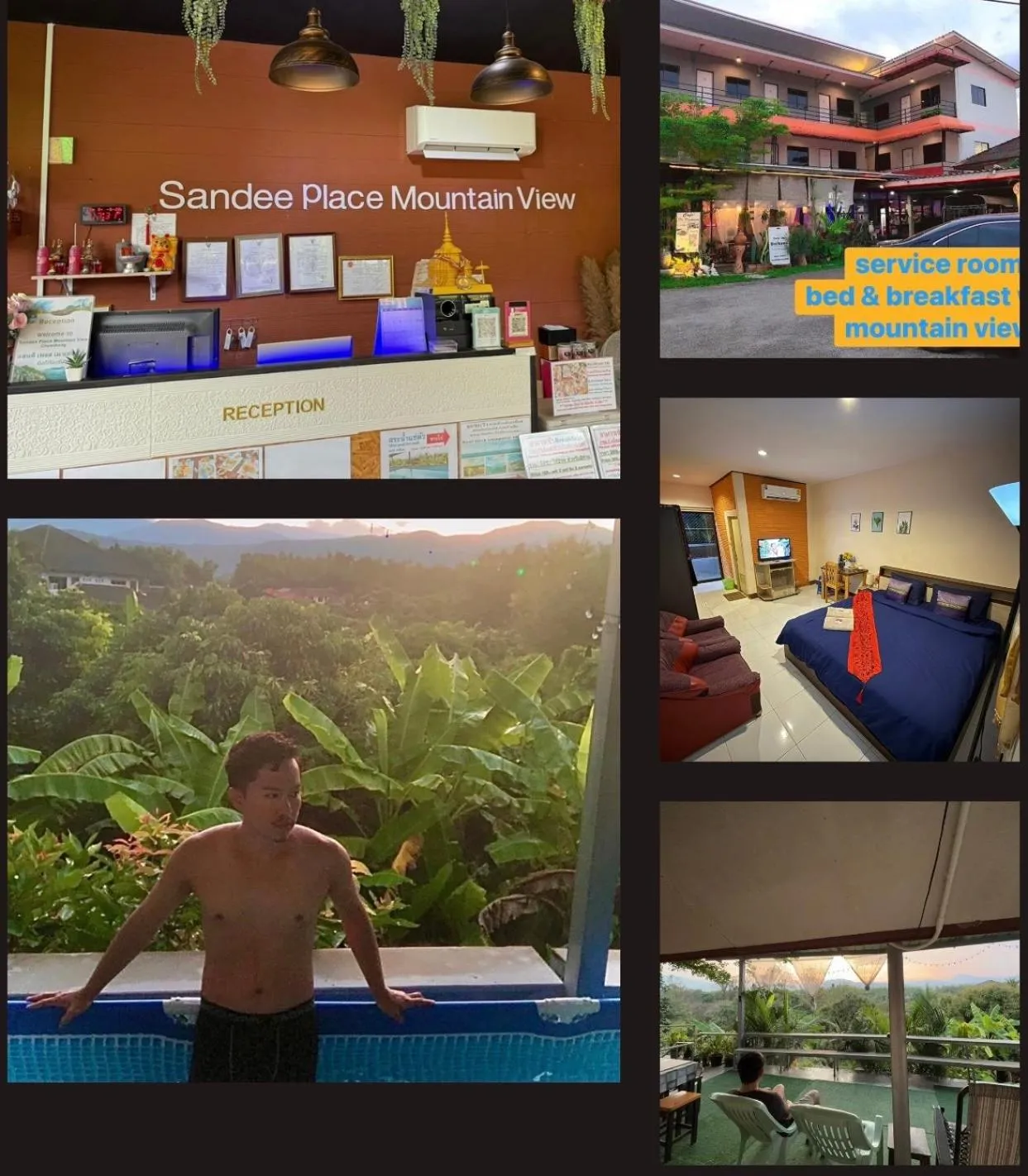 Sandee Place Mountain View Hotel โรงแรมแสนดีเพลส เมาเท่นวิว จอมทอง