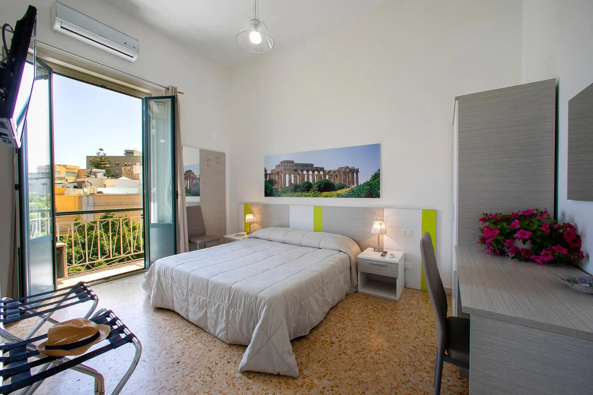 Balcony/Terrace, Bed in Terrazze Villanova