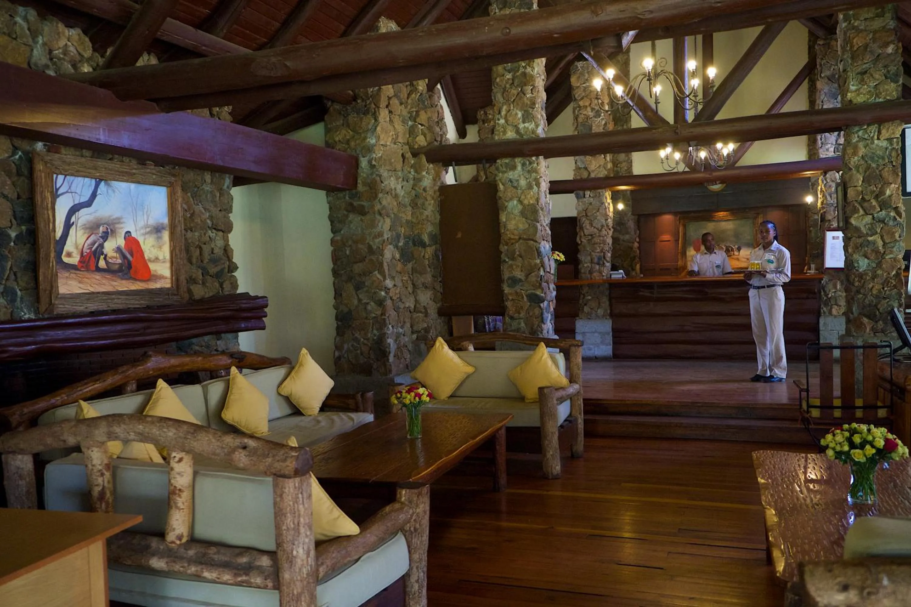 Lobby or reception in The Great Rift Valley Lodge & Golf Resort