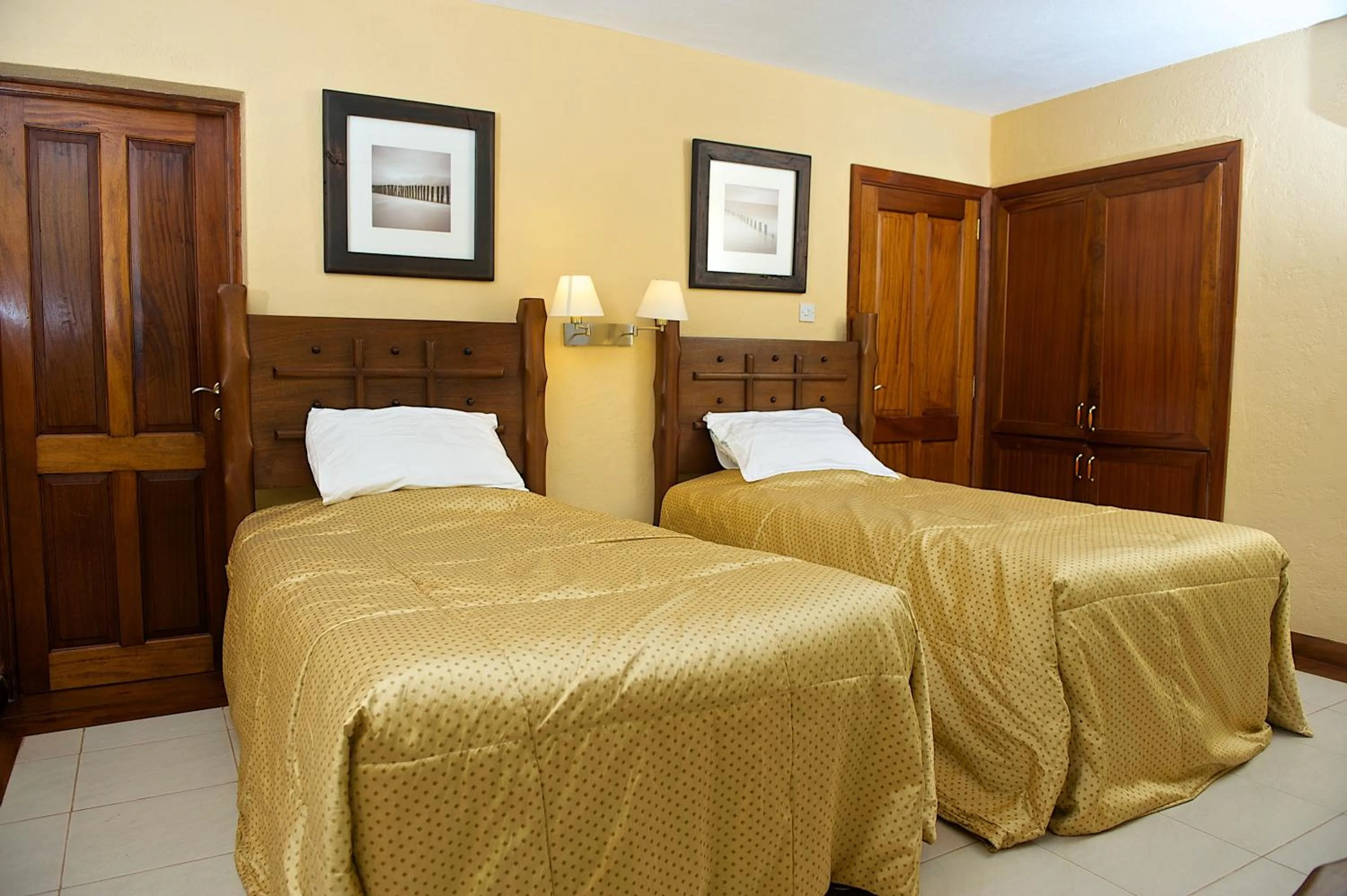 Bed in The Great Rift Valley Lodge & Golf Resort