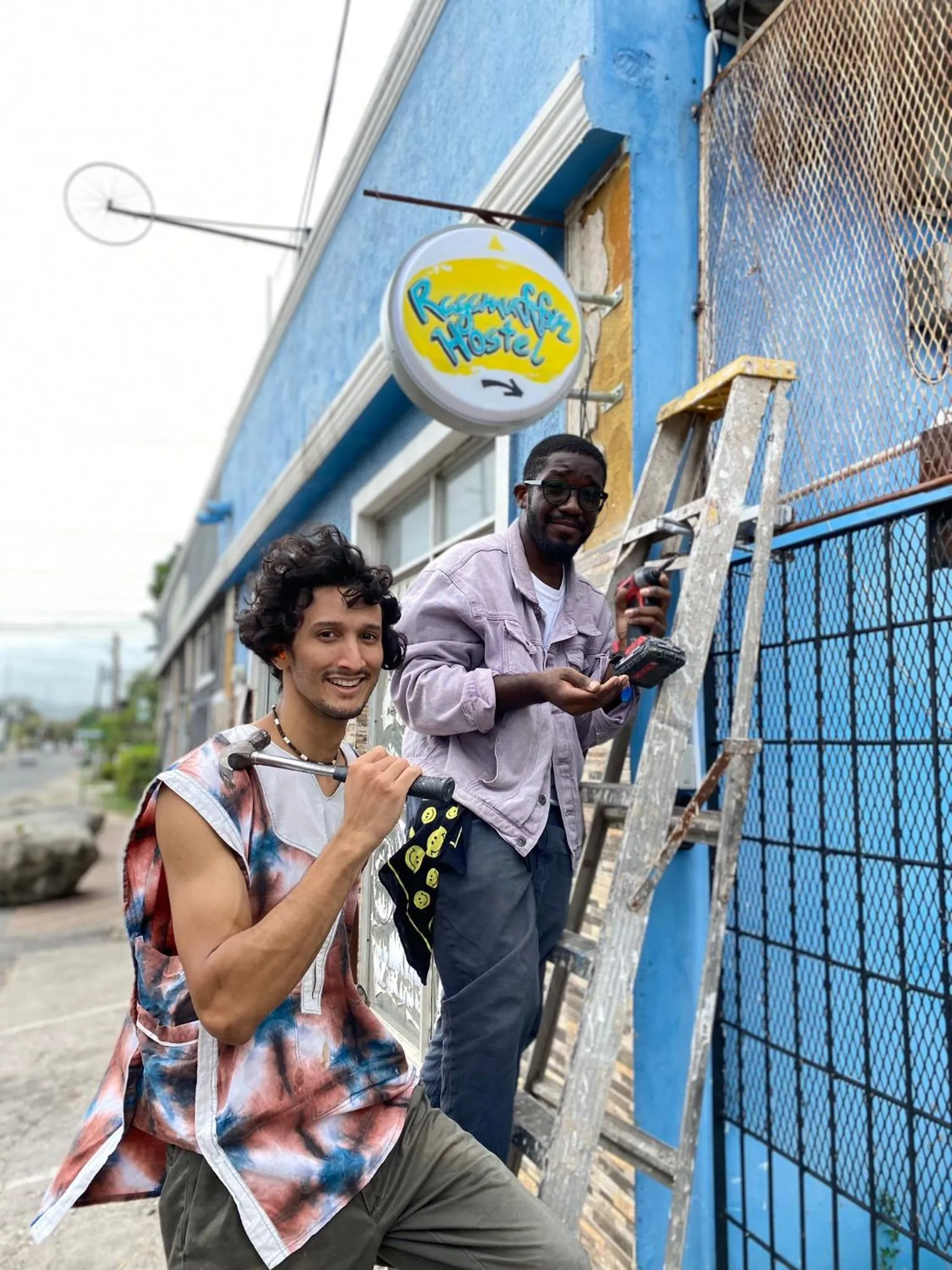 Staff in Ragamuffin Hostel