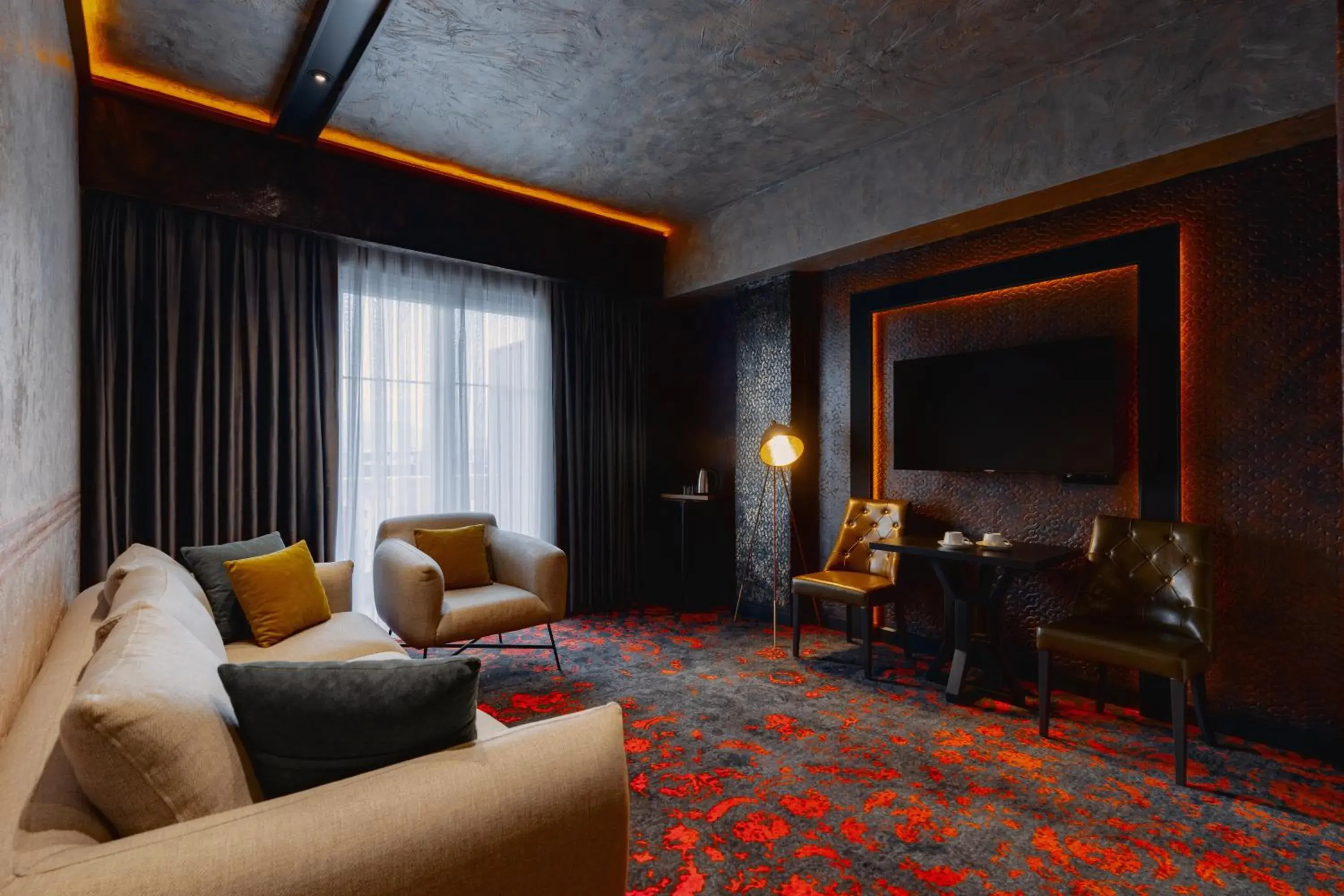 Family Room with Balcony in Tapis Rouge Design Boutique Hotel Family Room with Balcony in Tapis Rouge Design Boutique Hotel