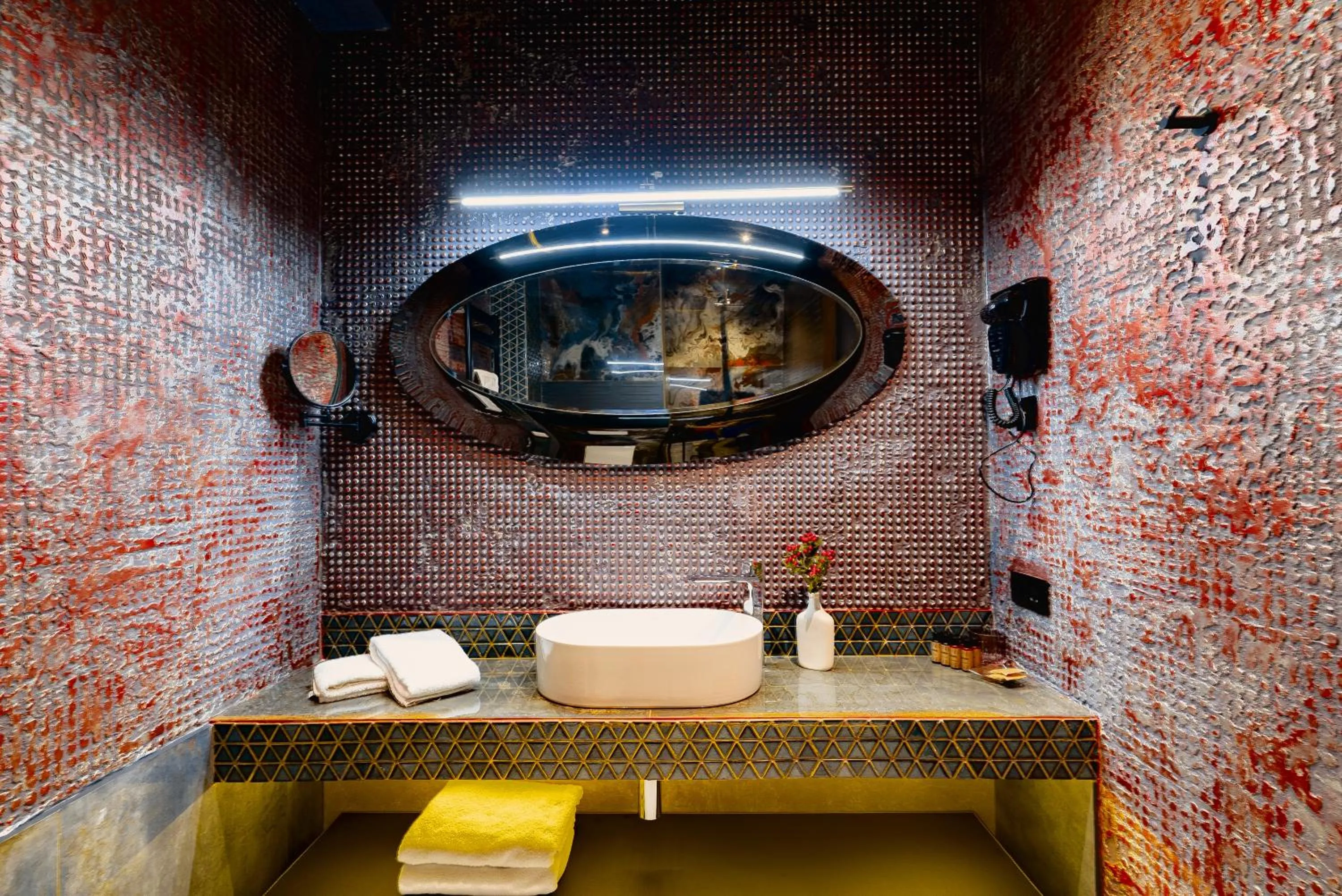 Bathroom in Tapis Rouge Design Boutique Hotel
