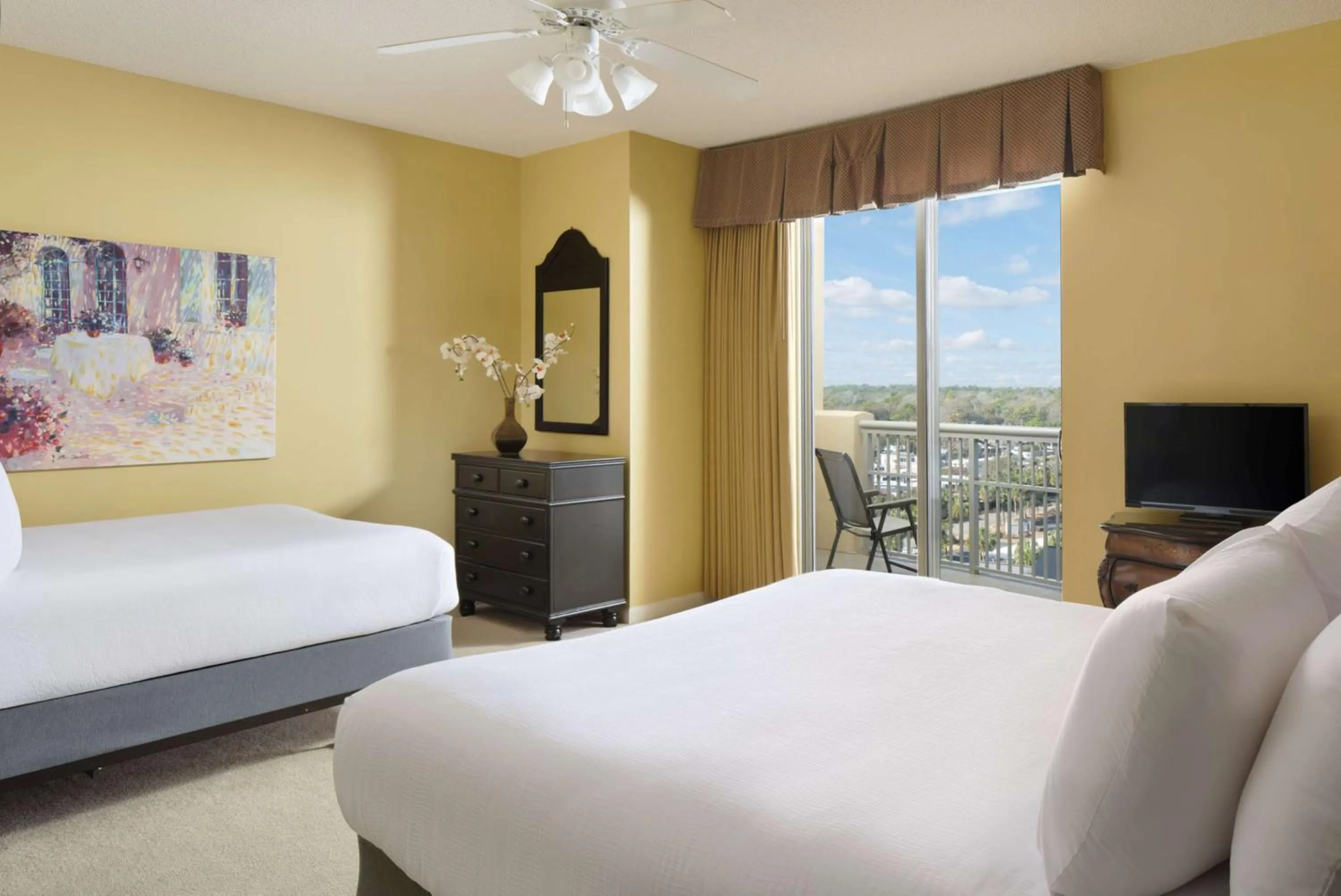 Bed in Kingston Plantation Condos