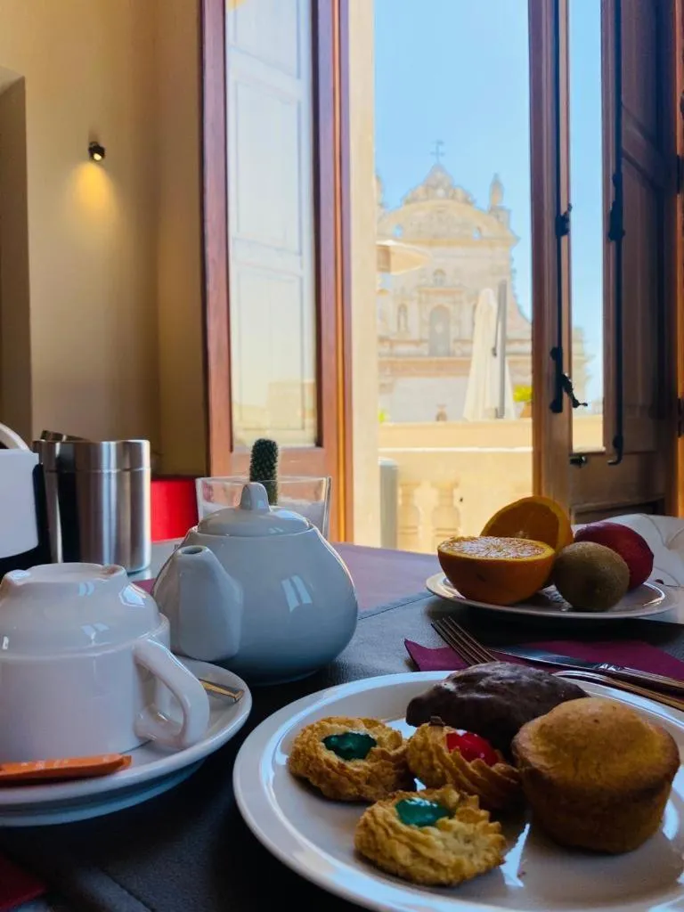 Breakfast in Castello Castriota Scanderbeg