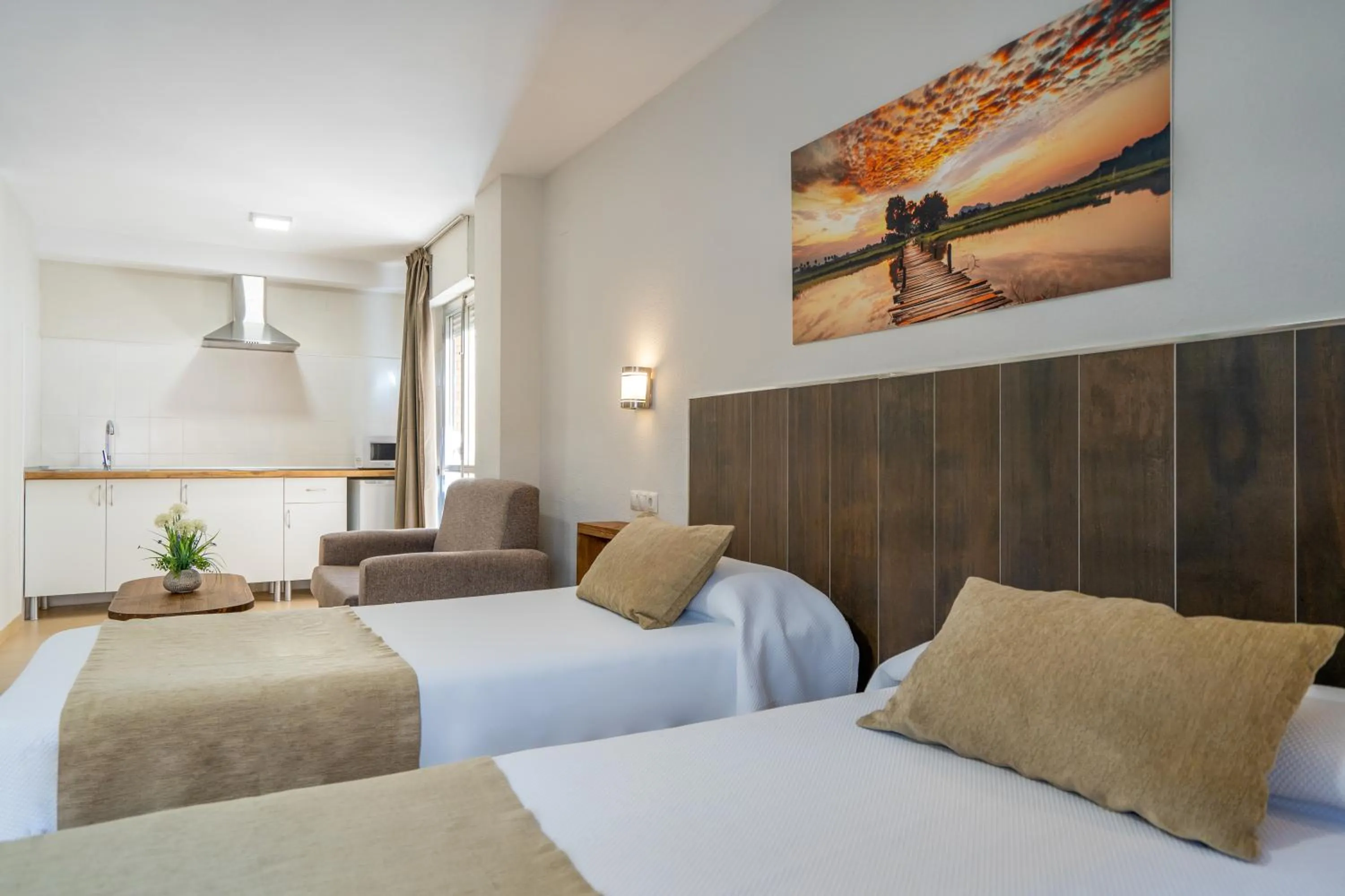 Bed in Apartamentos Puerta del Sur