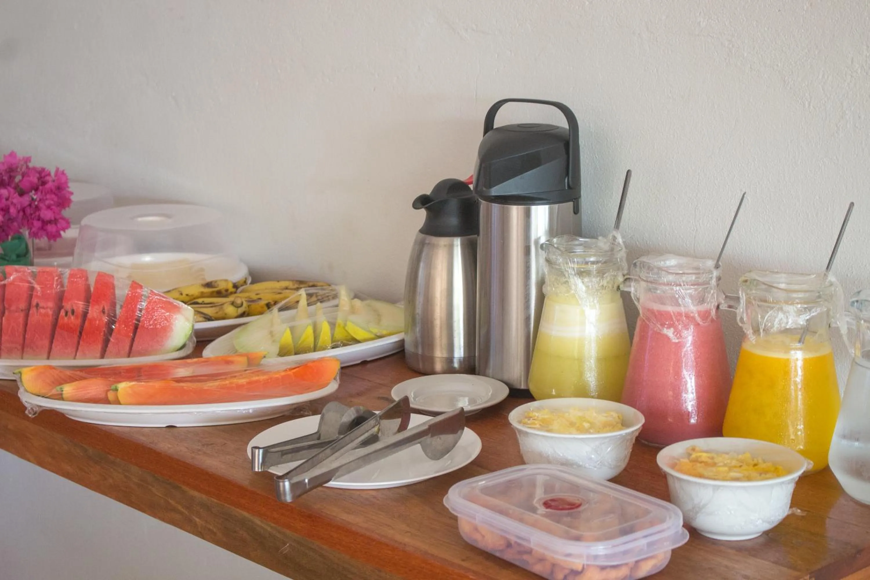 Breakfast in Pedacinho do Paraiso Pousada