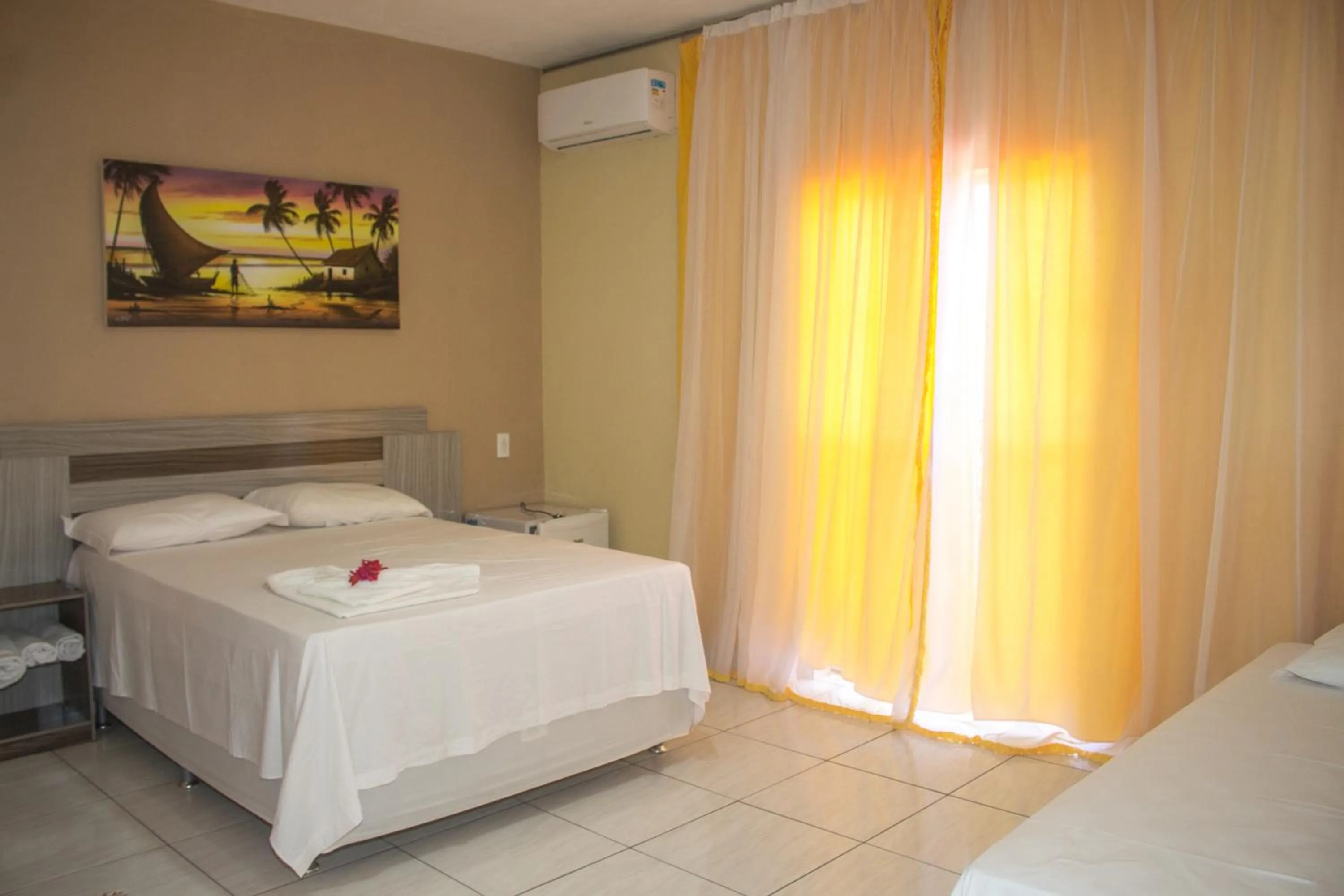 Bed in Pedacinho do Paraiso Pousada