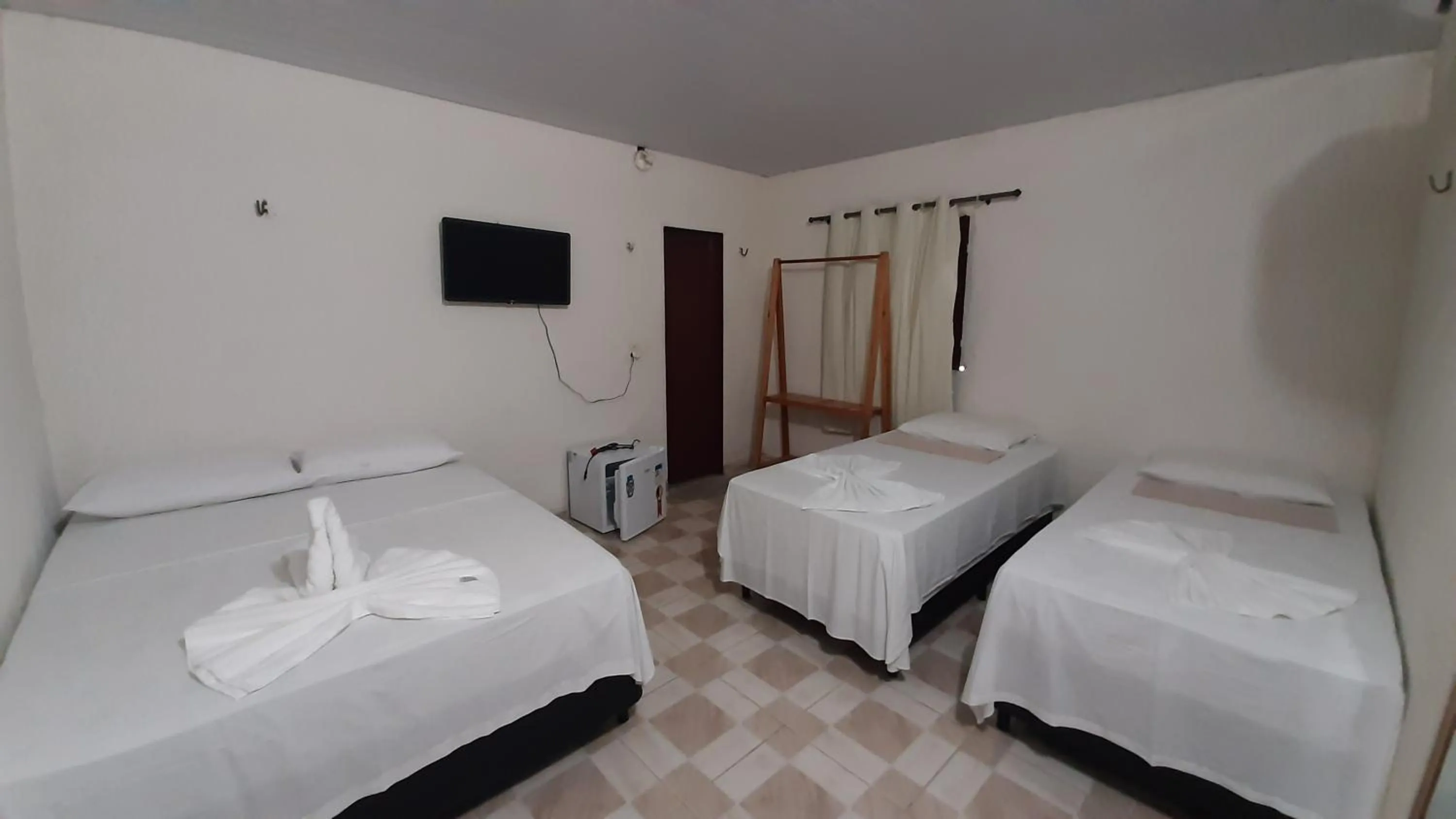 Bed in Pedacinho do Paraiso Pousada