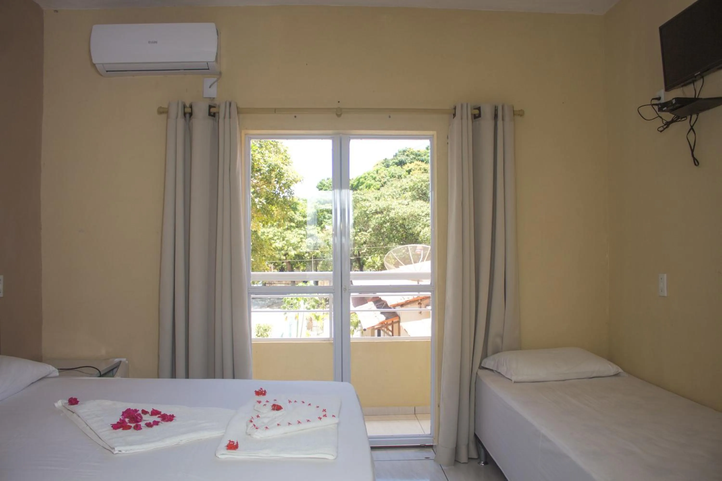 Bed in Pedacinho do Paraiso Pousada